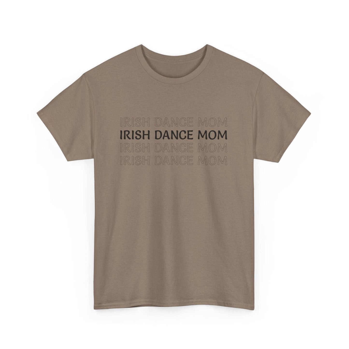 Irish Dance Mom Tee, St. Patrick's Day Shirt, Celtic Dance T-Shirt, Irish Pride Top, Shamrock Apparel - Little Flower Farm