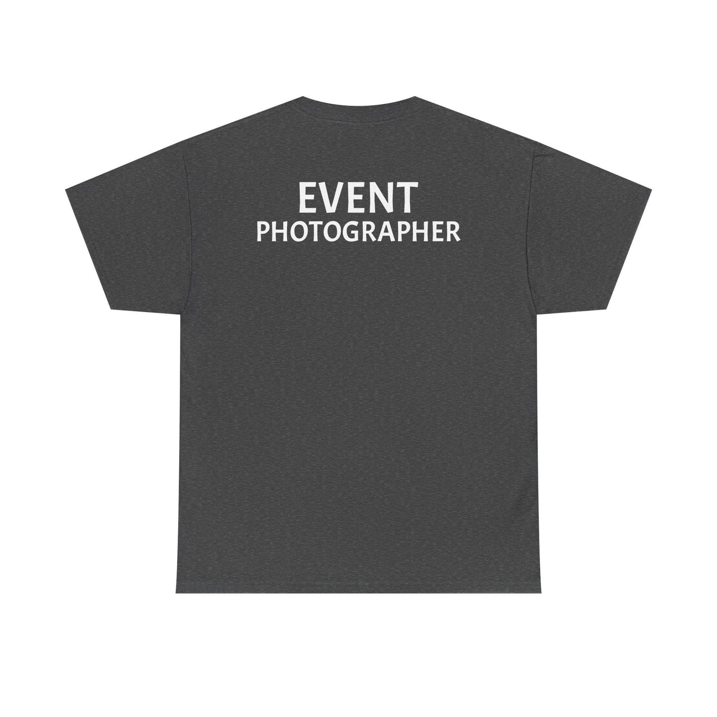 Unisex Heavy Cotton Tee - Event Photographer Graphic Shirt - Little Flower Farm