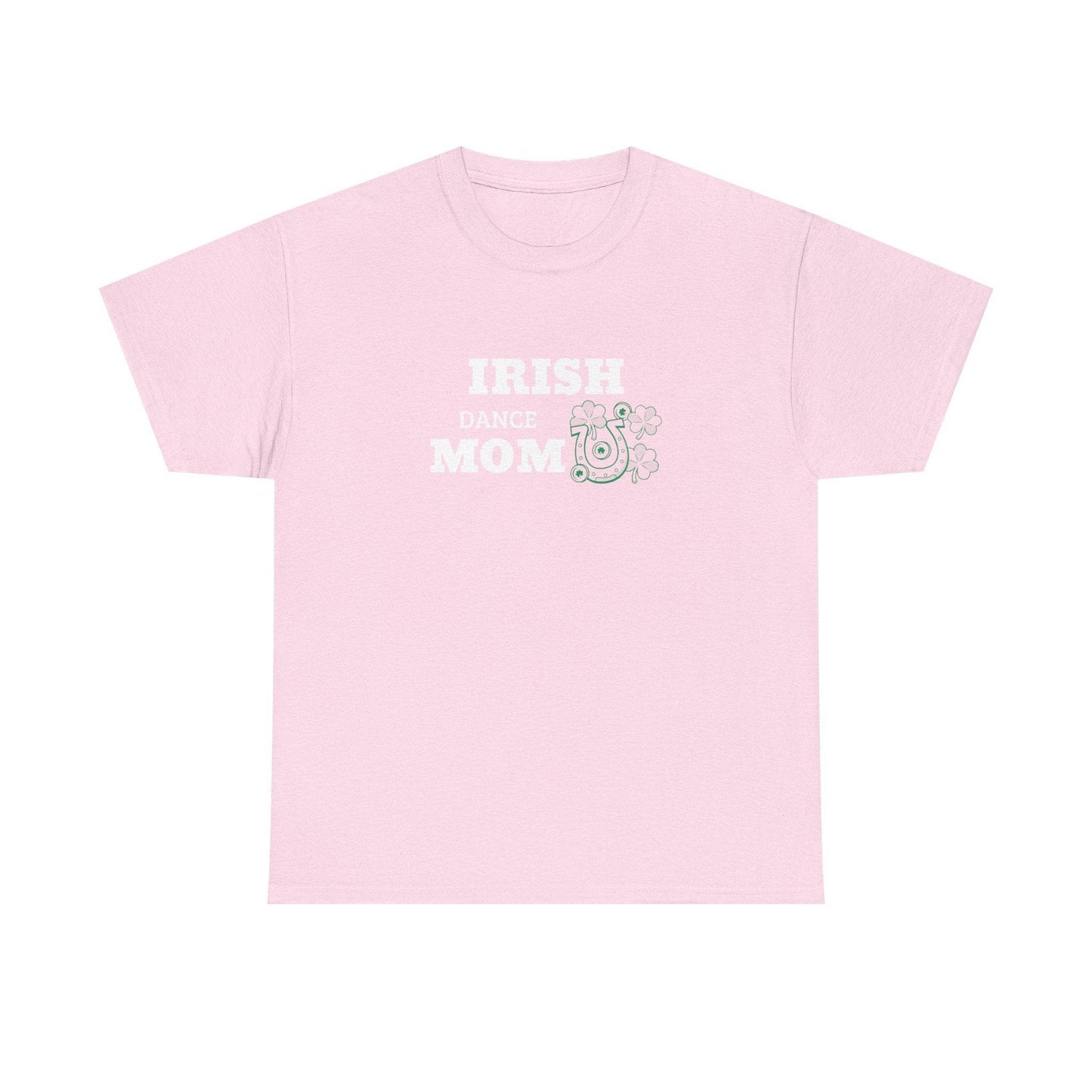 Irish Dance Mom Tee, St. Patrick's Day Shirt, Celtic Dance T-Shirt, Irish Pride Top, Shamrock Apparel - Little Flower Farm