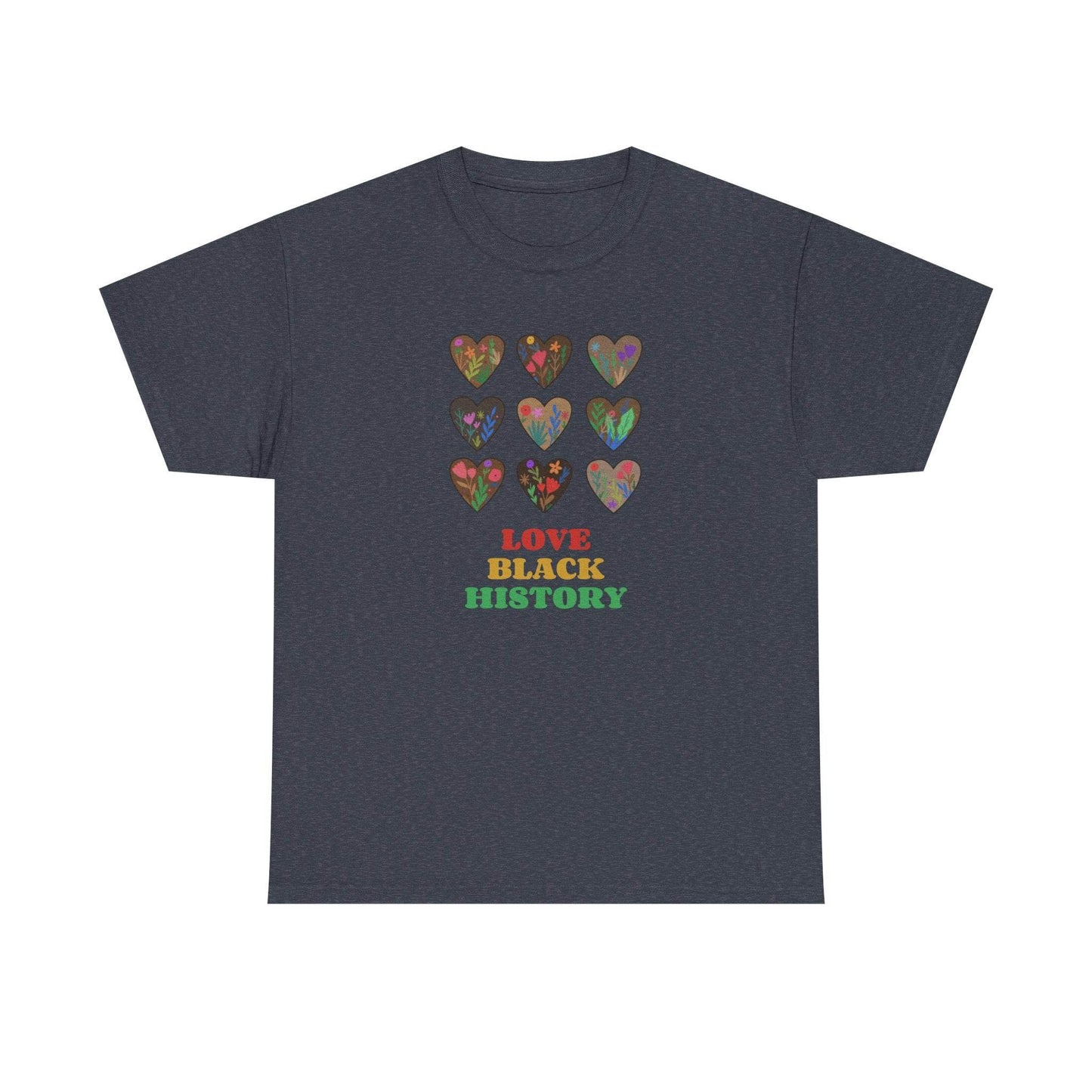 Love Black History Tee, Martin Luther King Graphic Shirt, Civil Rights Activist, American History, Pride - Little Flower Farm