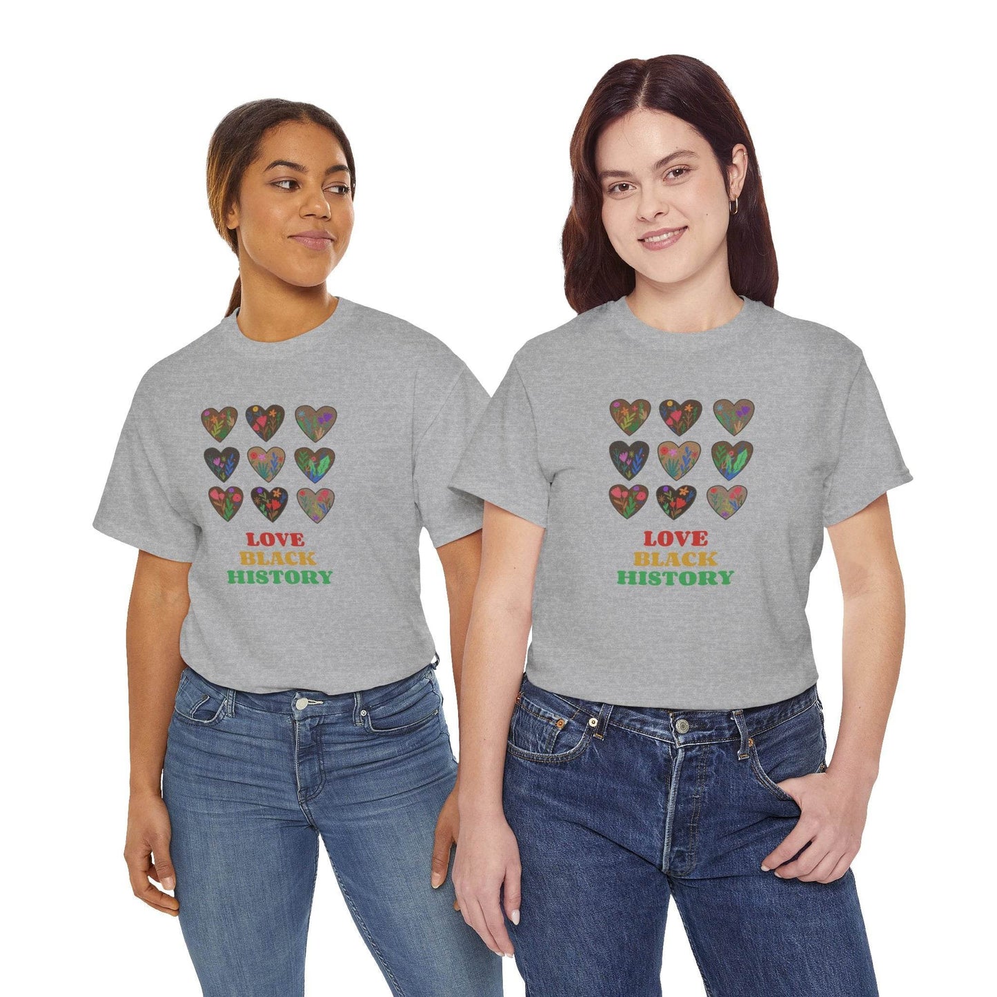 Love Black History Tee, Martin Luther King Graphic Shirt, Civil Rights Activist, American History, Pride - Little Flower Farm