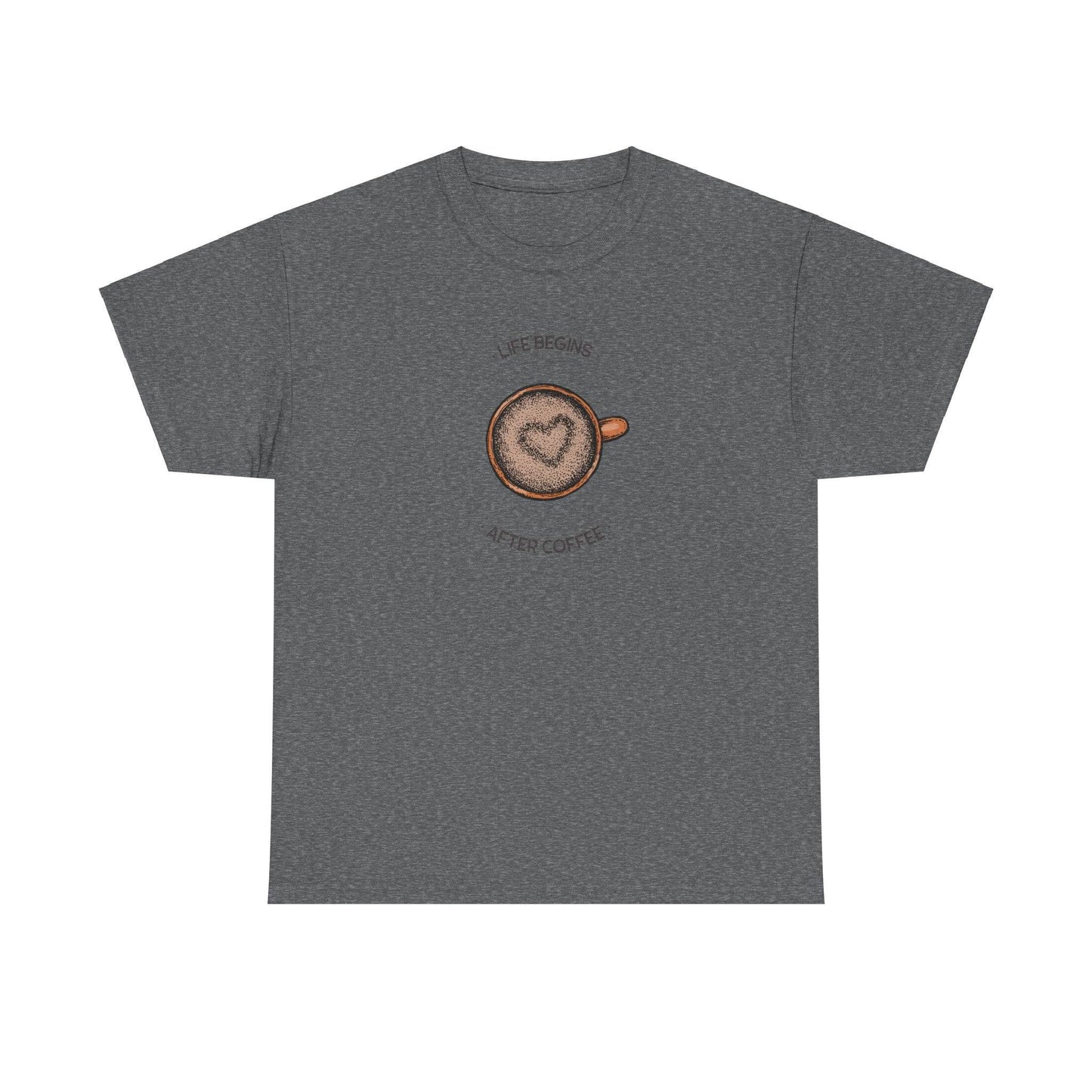 Coffee Lover Unisex Tee, Coffee Tee, Caffeine Addict Shirt, Funny Coffee Shirt, Coffee Gift, Coffee T-Shirt - Little Flower Farm