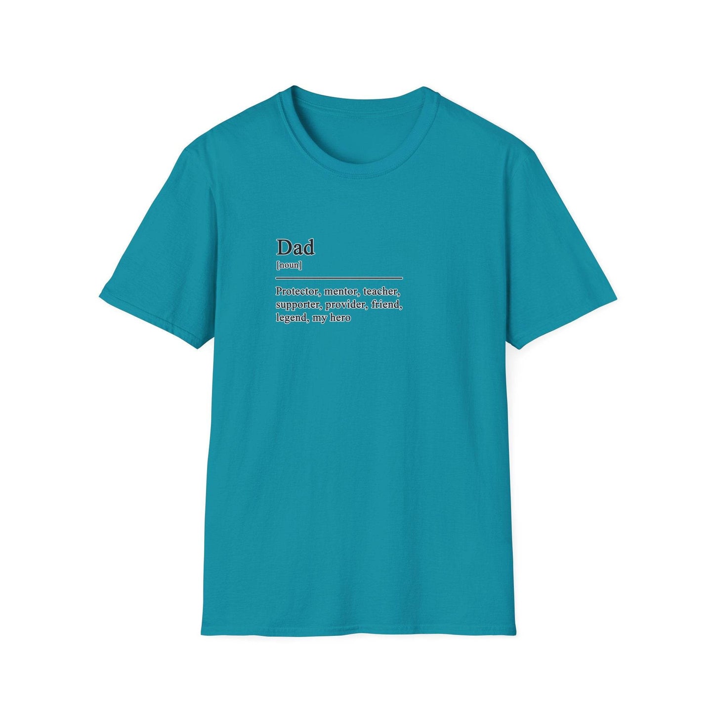 Dad Definition Unisex T-Shirt, Fathers Day Gift Tee, Softstyle Shirt for Dad, House Wear, Comfortable Tee Shirt - Little Flower Farm