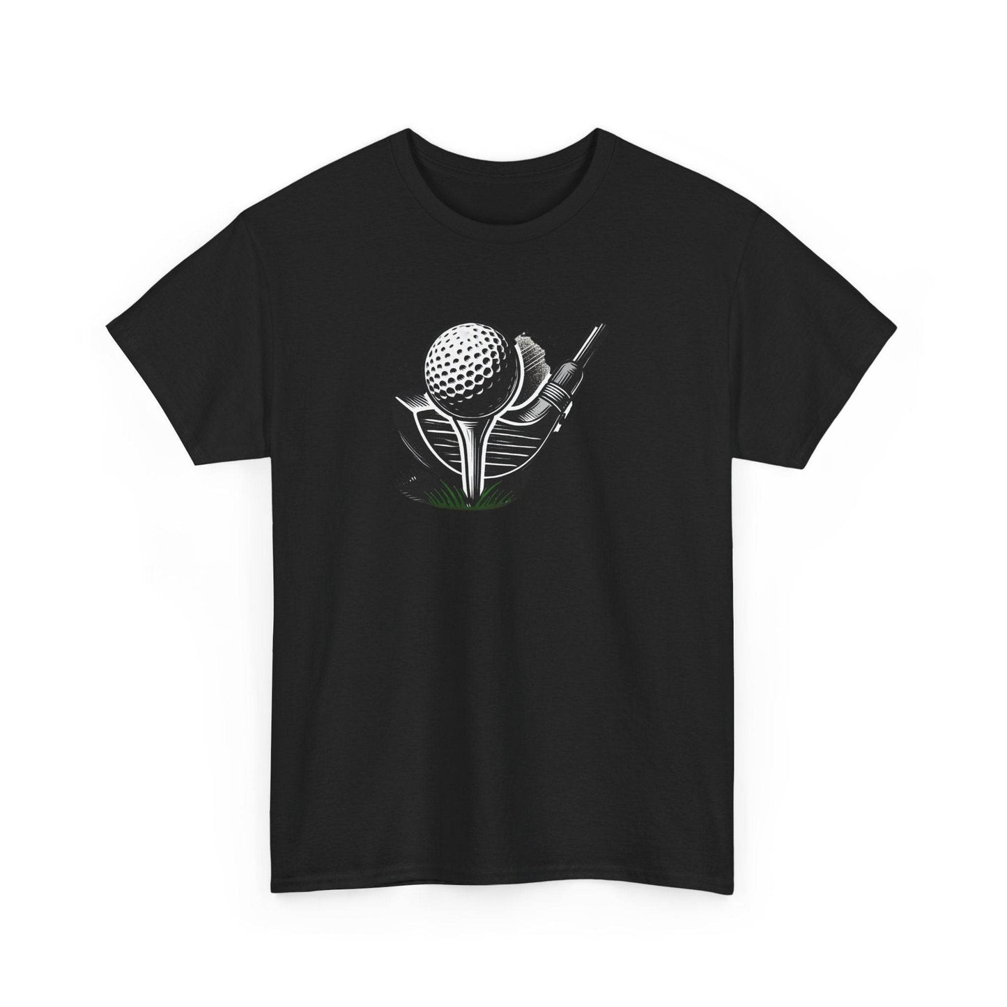Golf Club Head Tee Shirt, Golf Lover Gift, Golfing Shirt, Unisex Tee, Golf Player FAV - Little Flower Farm