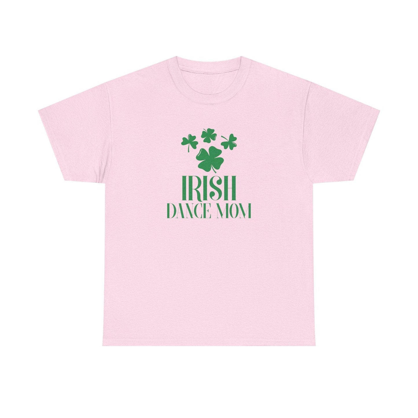 Irish Dance Mom Tee, St. Patrick's Day Shirt, Celtic Dance T-Shirt, Irish Pride Top, Shamrock Apparel - Little Flower Farm