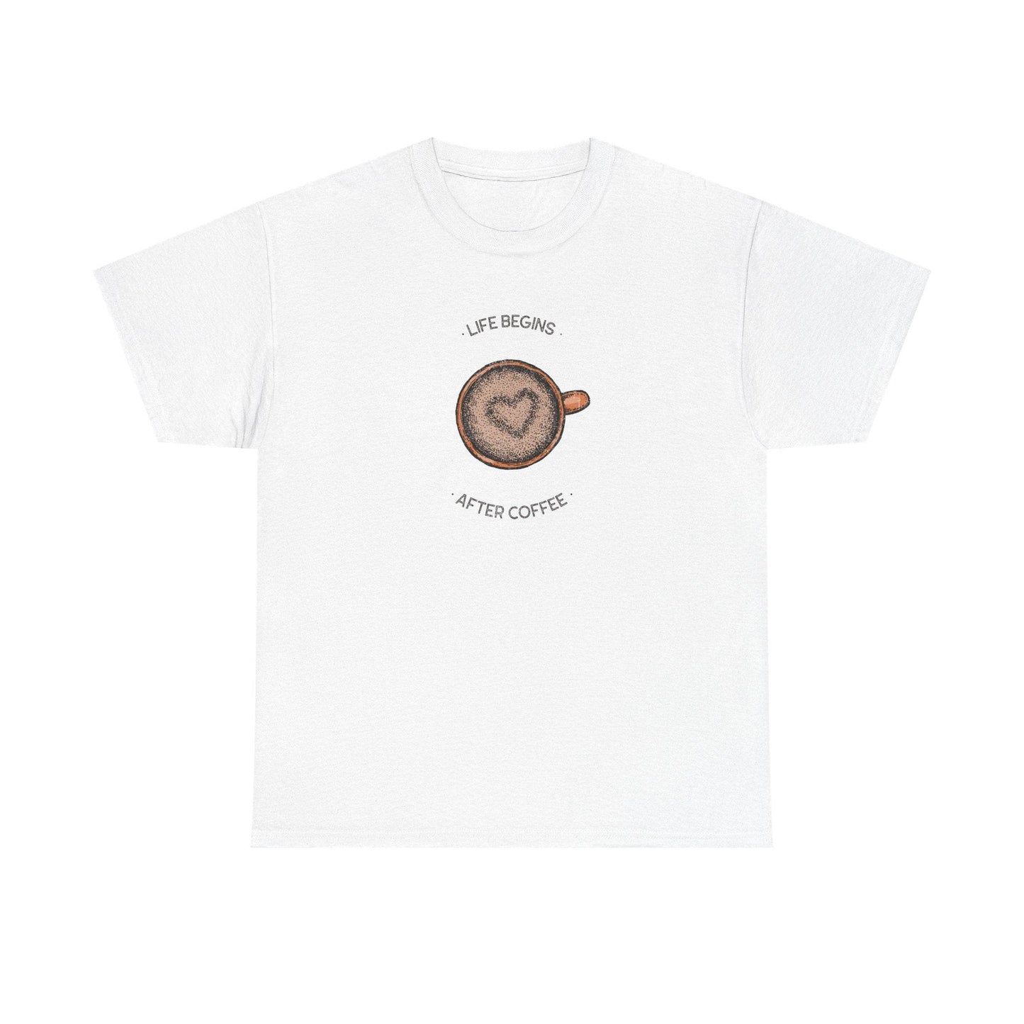 Coffee Lover Unisex Tee, Coffee Tee, Caffeine Addict Shirt, Funny Coffee Shirt, Coffee Gift, Coffee T-Shirt - Little Flower Farm