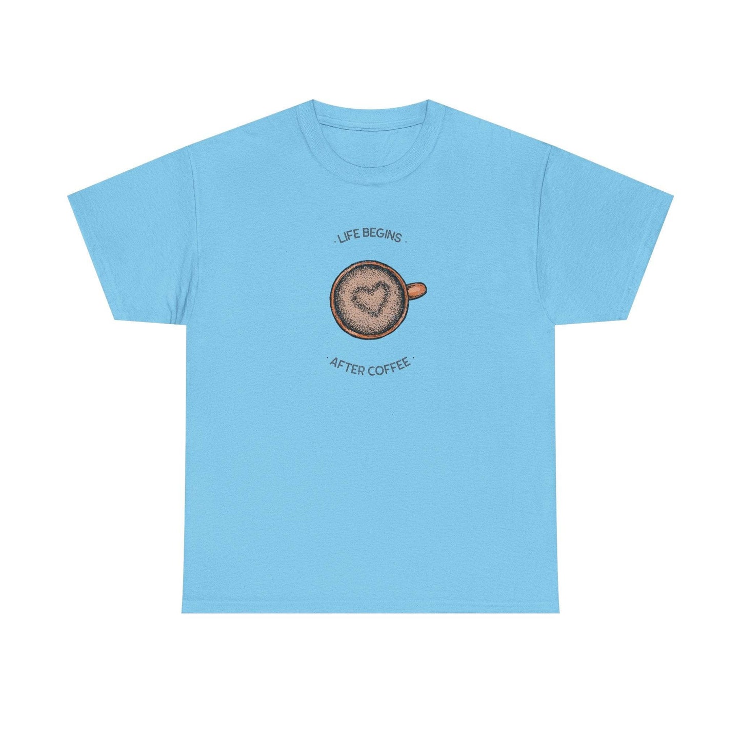 Coffee Lover Unisex Tee, Coffee Tee, Caffeine Addict Shirt, Funny Coffee Shirt, Coffee Gift, Coffee T-Shirt - Little Flower Farm