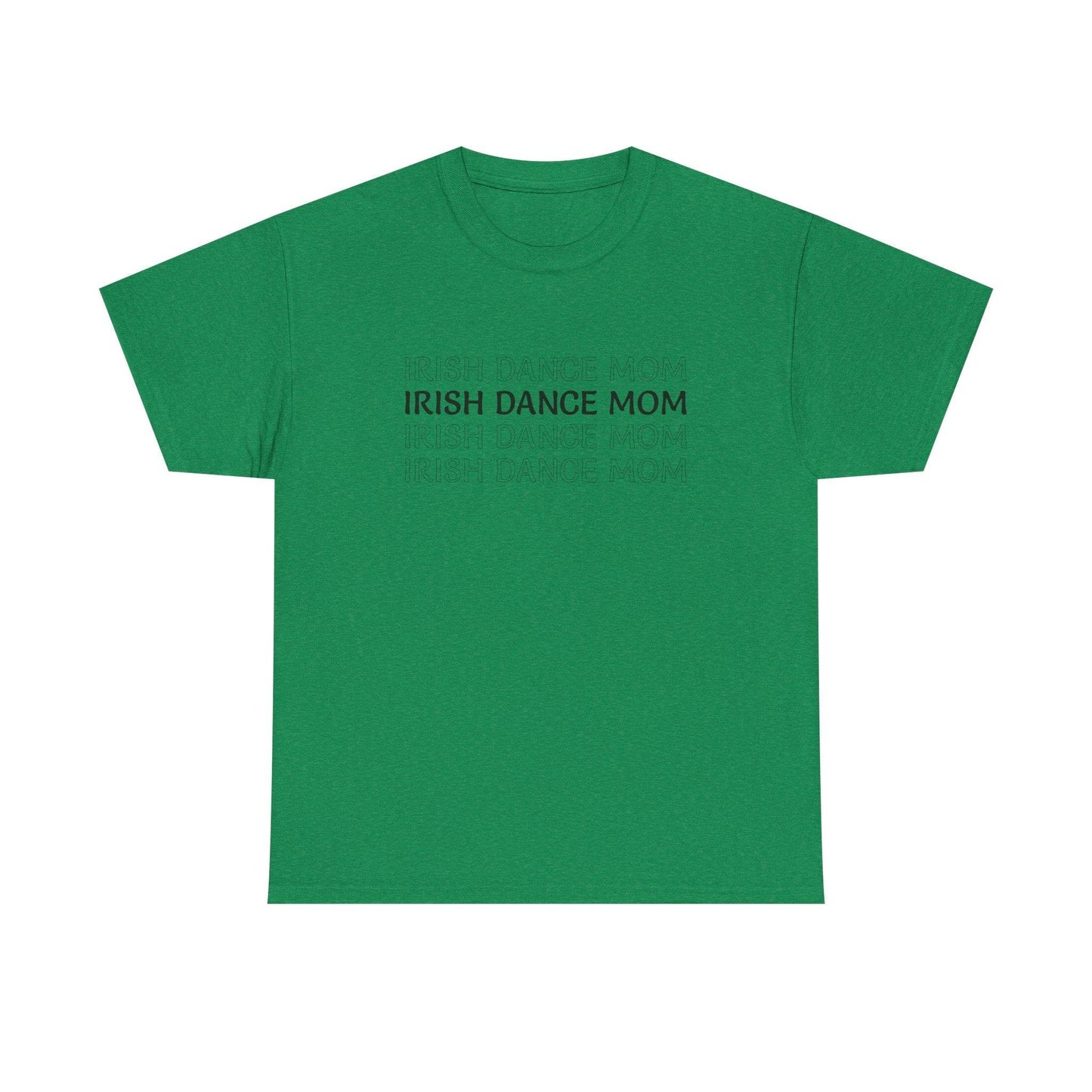 Irish Dance Mom Tee, St. Patrick's Day Shirt, Celtic Dance T-Shirt, Irish Pride Top, Shamrock Apparel - Little Flower Farm