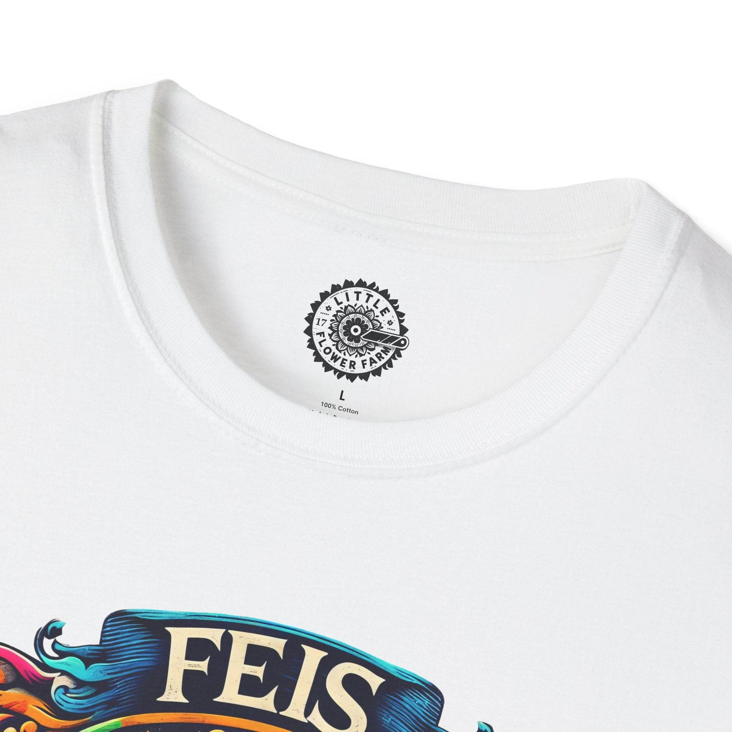 Feis Mom Irish Dance Competition Themed Unisex Softstyle T-Shirt - Lightweight Tee for Dance Moms, Irish Dance Fans, St. Patrick's Day Gift, - Little Flower Farm