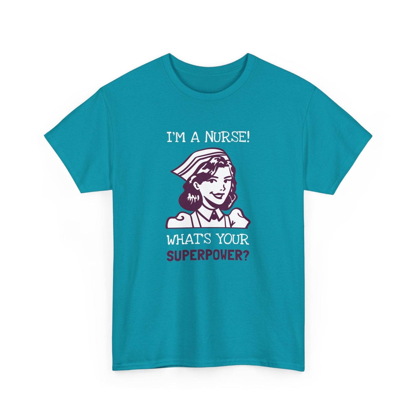 Nurse Superpower T-Shirt, Nurse Gift, RN Appreciation Shirt, ARNP Thank You Top - Little Flower Farm