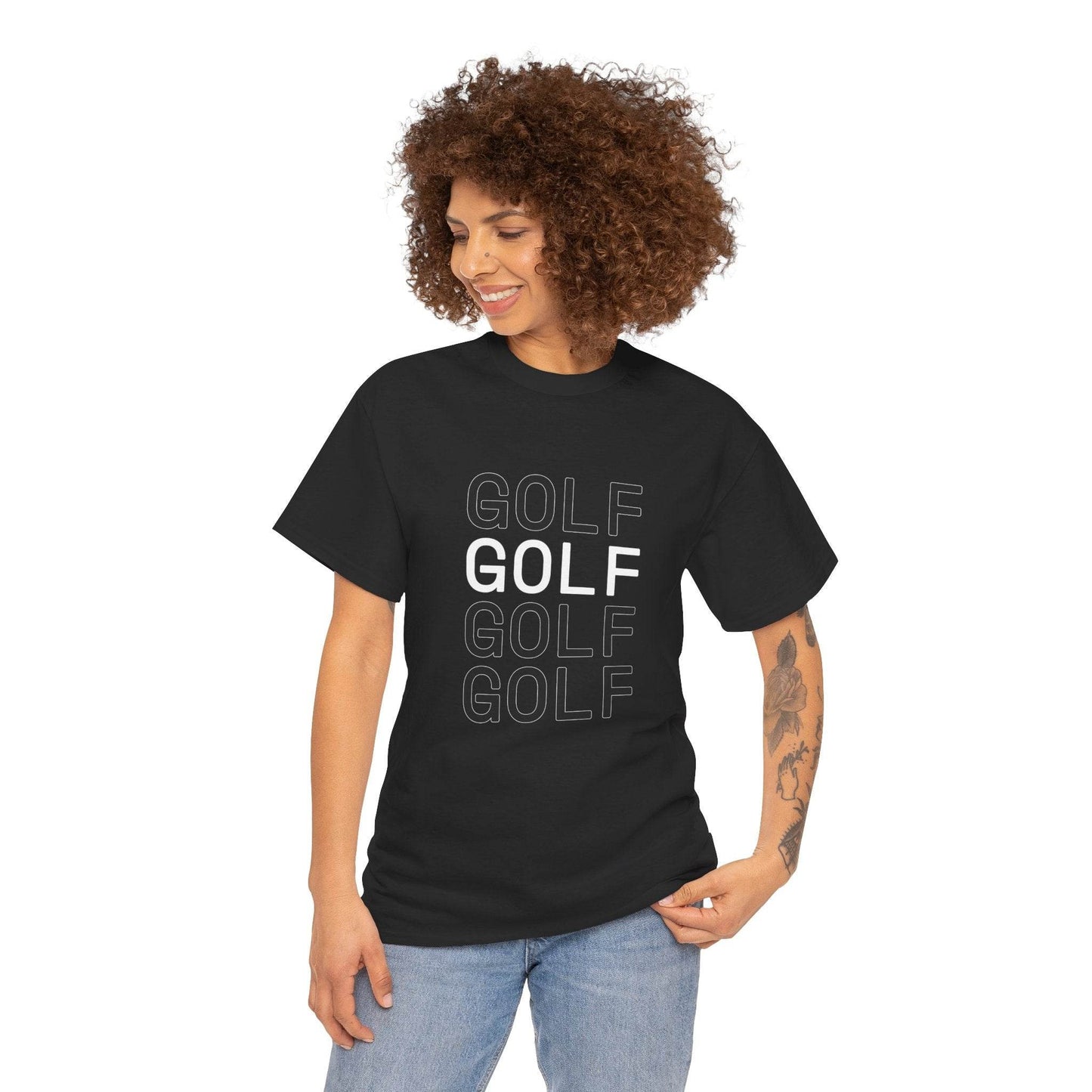 Golf Tee Shirt, Golf Lover Gift, Golfing Shirt, Unisex Tee, Golf Player FAV - Little Flower Farm