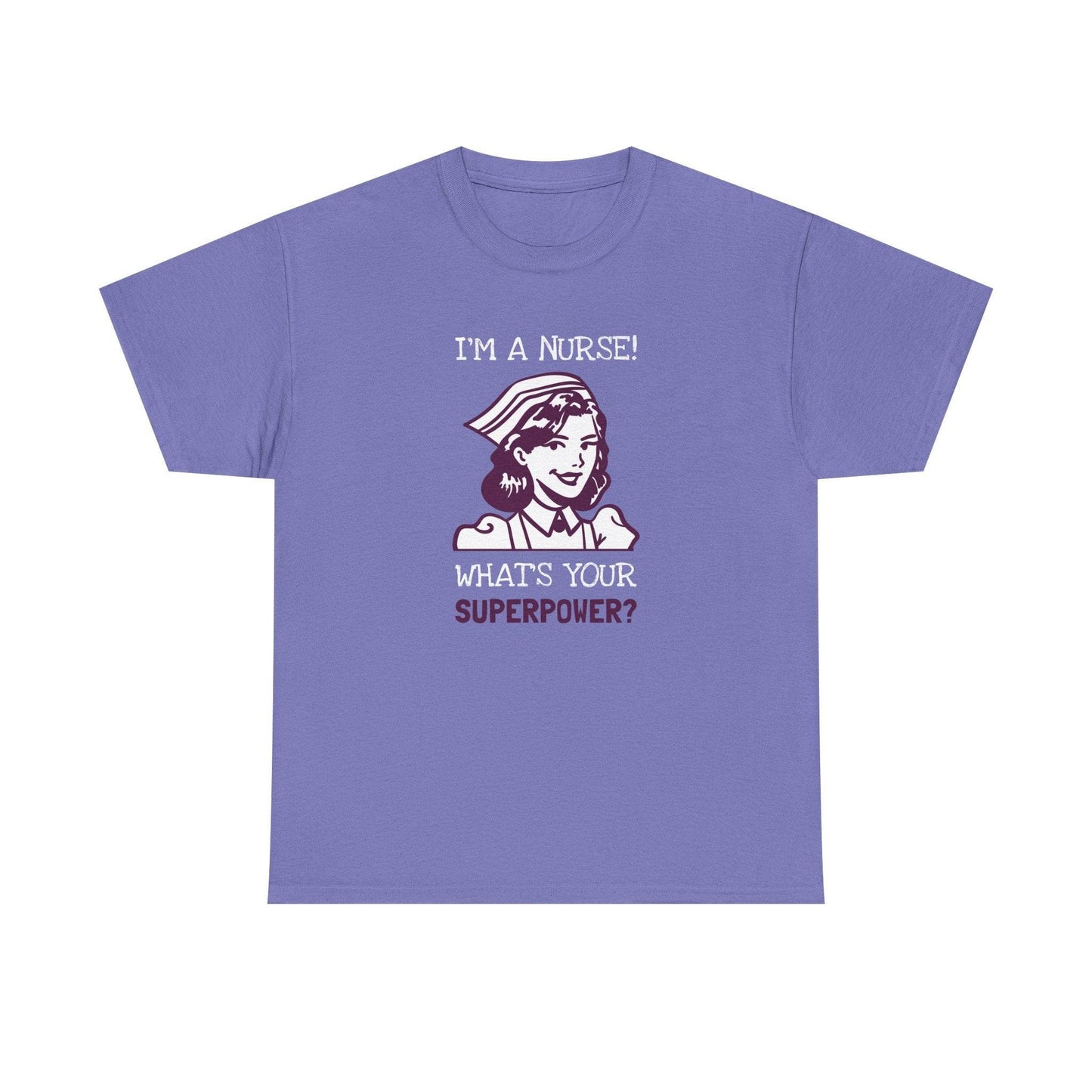 Nurse Superpower T-Shirt, Nurse Gift, RN Appreciation Shirt, ARNP Thank You Top - Little Flower Farm