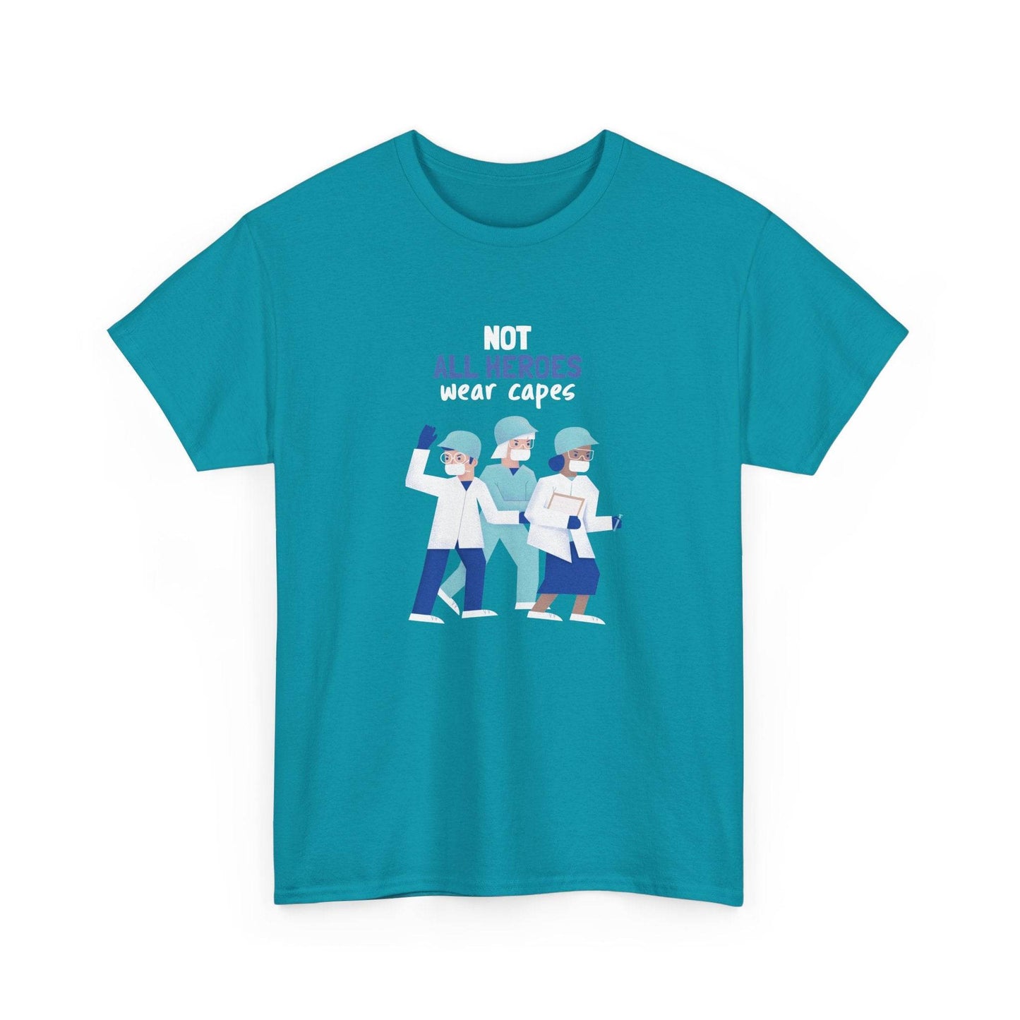 Healthcare Service Hero T-Shirt, Nurse Doctor Gift, Hospital Appreciation Shirt, Medical Worker Thank You Top - Little Flower Farm