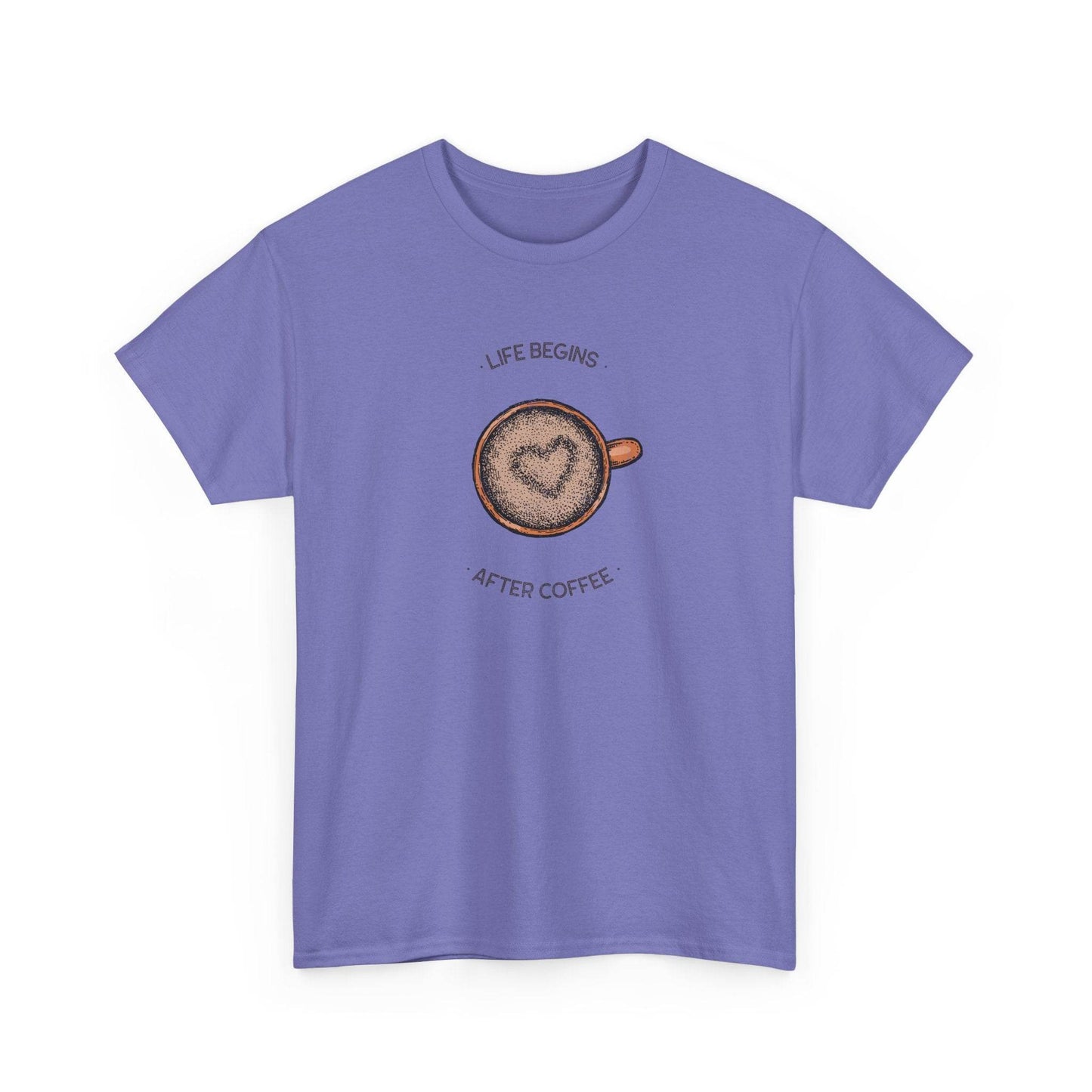 Coffee Lover Unisex Tee, Coffee Tee, Caffeine Addict Shirt, Funny Coffee Shirt, Coffee Gift, Coffee T-Shirt - Little Flower Farm