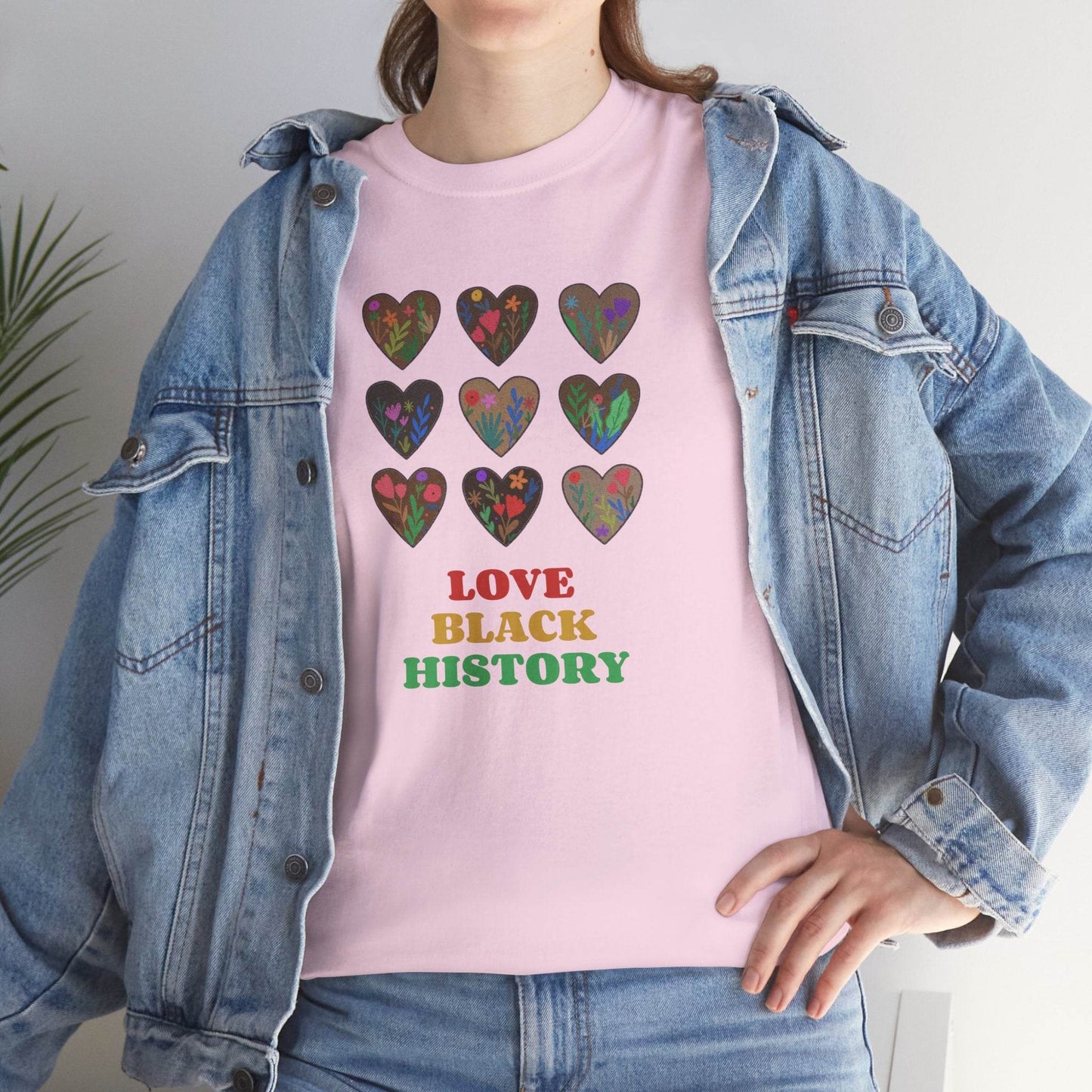 Love Black History Tee, Martin Luther King Graphic Shirt, Civil Rights Activist, American History, Pride - Little Flower Farm