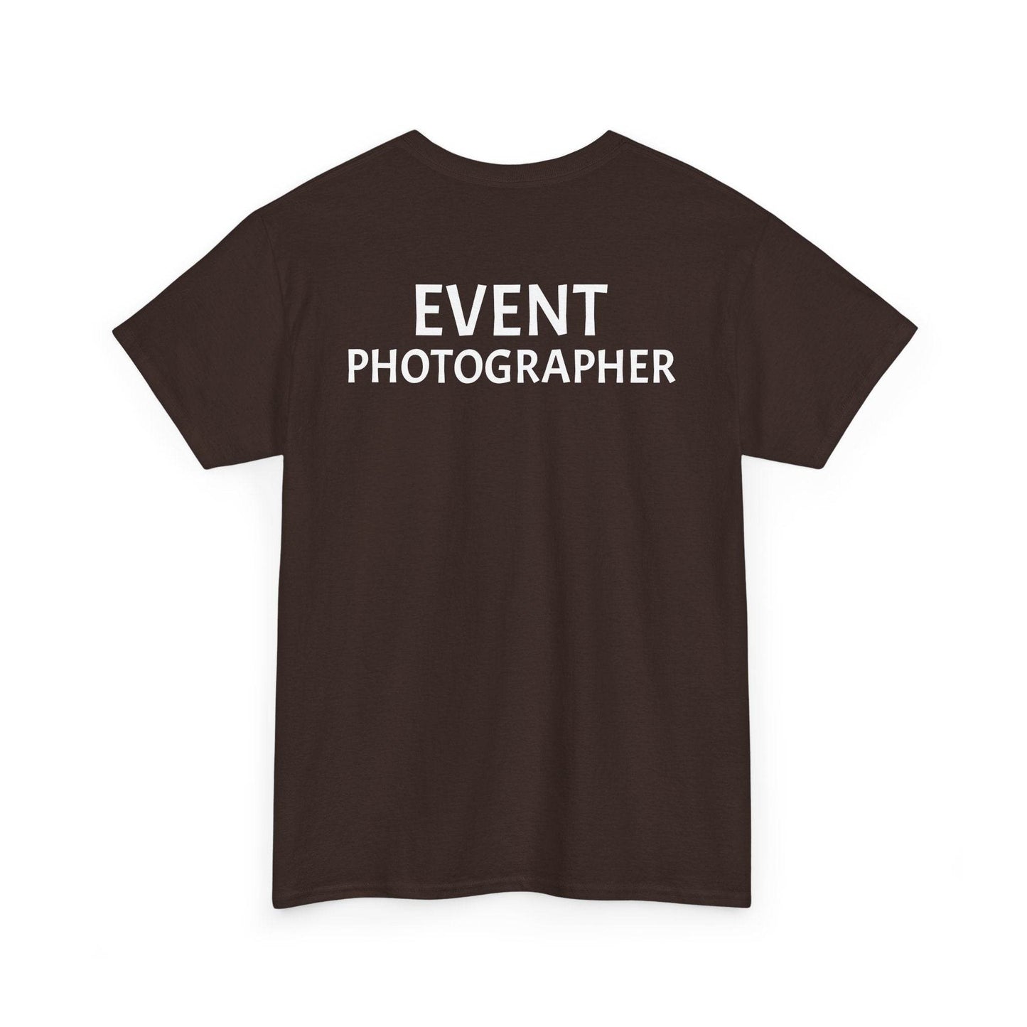 Unisex Heavy Cotton Tee - Event Photographer Graphic Shirt - Little Flower Farm