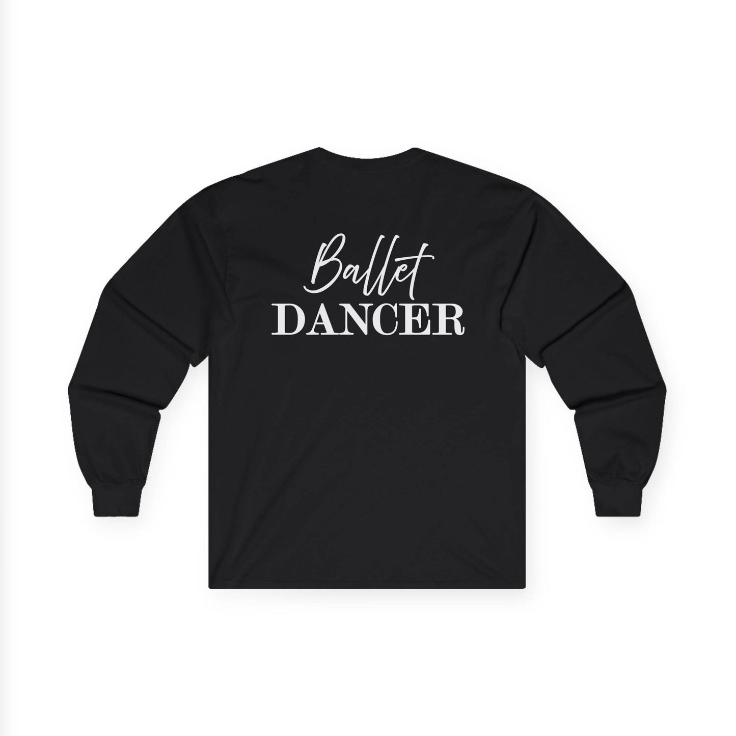Hip Hop Dancer Long Sleeve Tee, Dance Practice Unisex Cotton Shirt, Urban Streetwear Top, Hip Hop Clothing Gift, Dance Class Apparel - Little Flower Farm