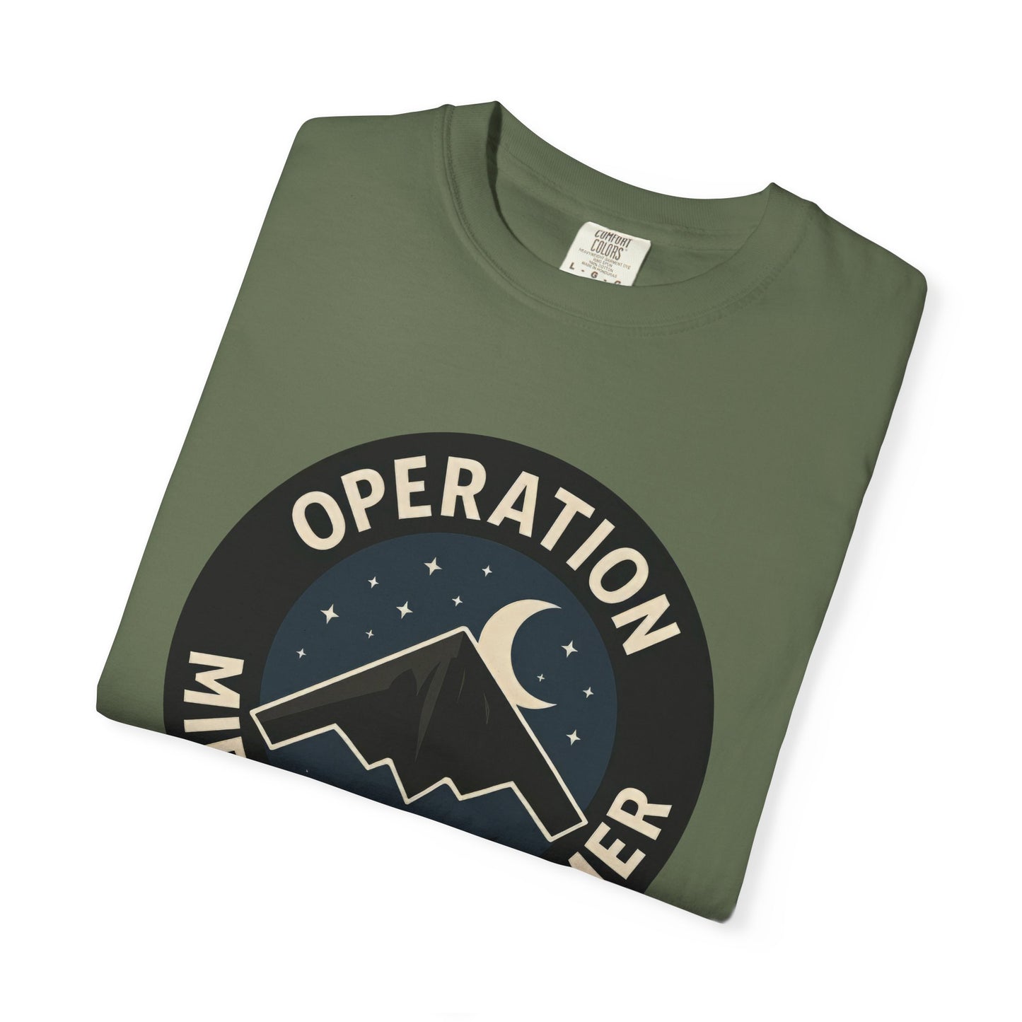Operation Midnight Hammer T-Shirt Garment-Dyed Unisex T-Shirt | Casual Comfort Tee for Everyday Wear, Great for Gifts, 509th
