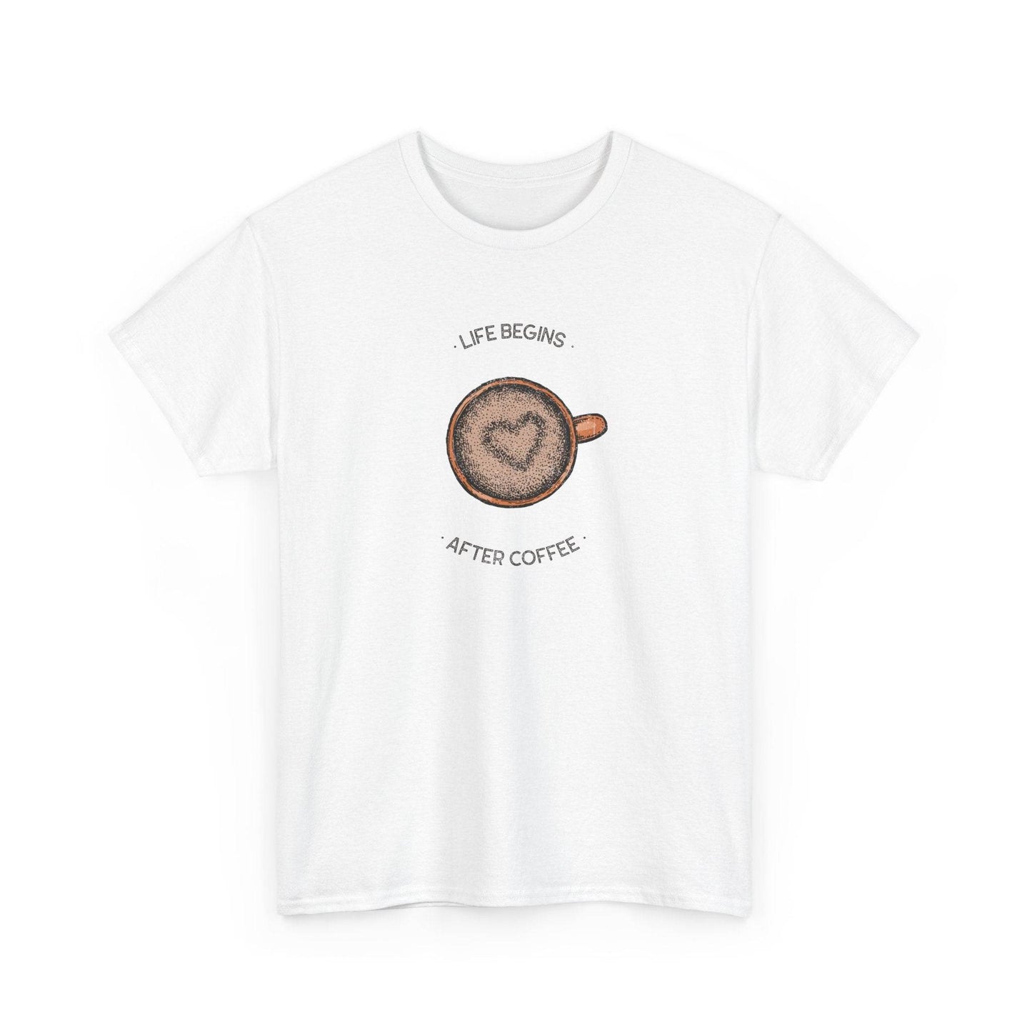 Coffee Lover Unisex Tee, Coffee Tee, Caffeine Addict Shirt, Funny Coffee Shirt, Coffee Gift, Coffee T-Shirt - Little Flower Farm
