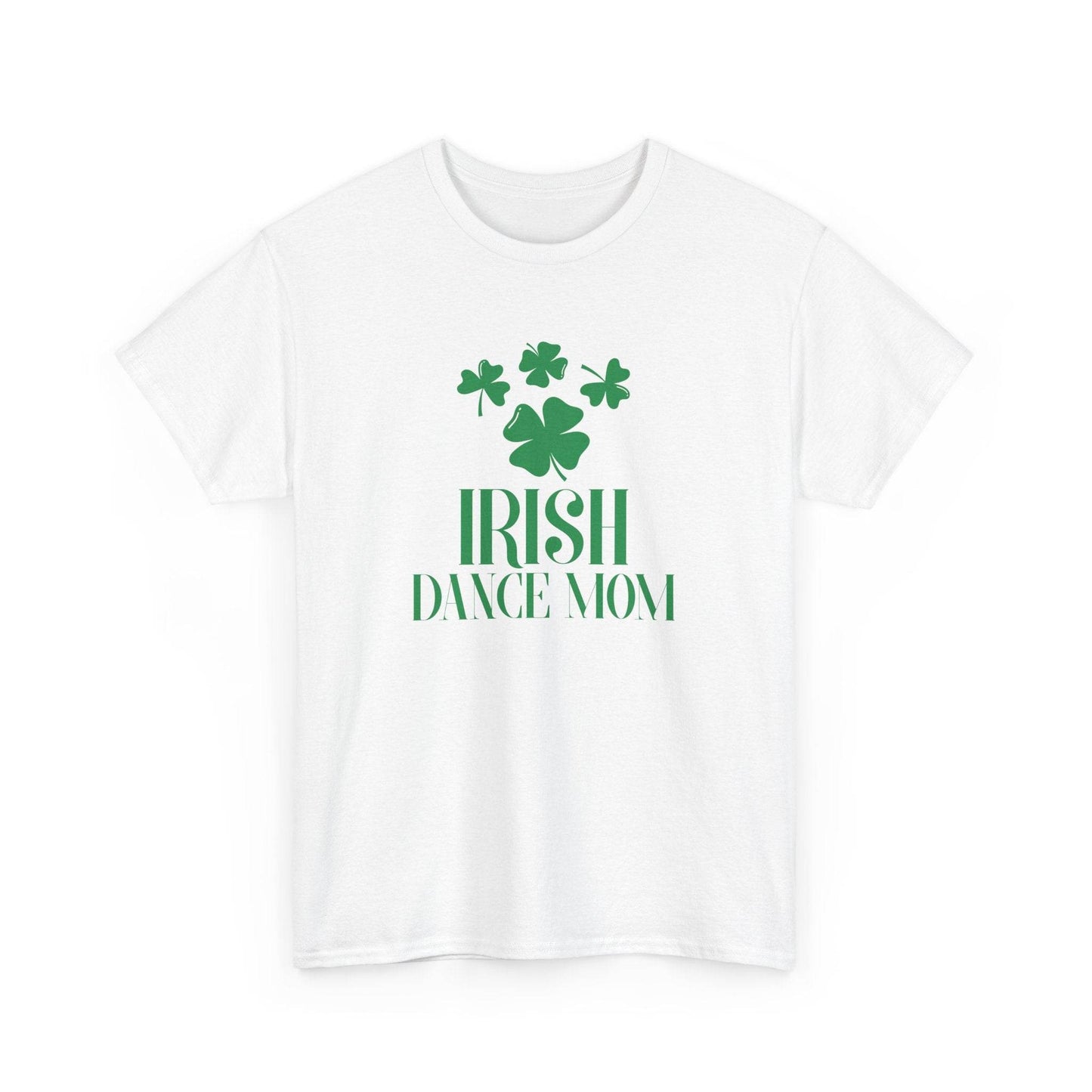 Irish Dance Mom Tee, St. Patrick's Day Shirt, Celtic Dance T-Shirt, Irish Pride Top, Shamrock Apparel - Little Flower Farm