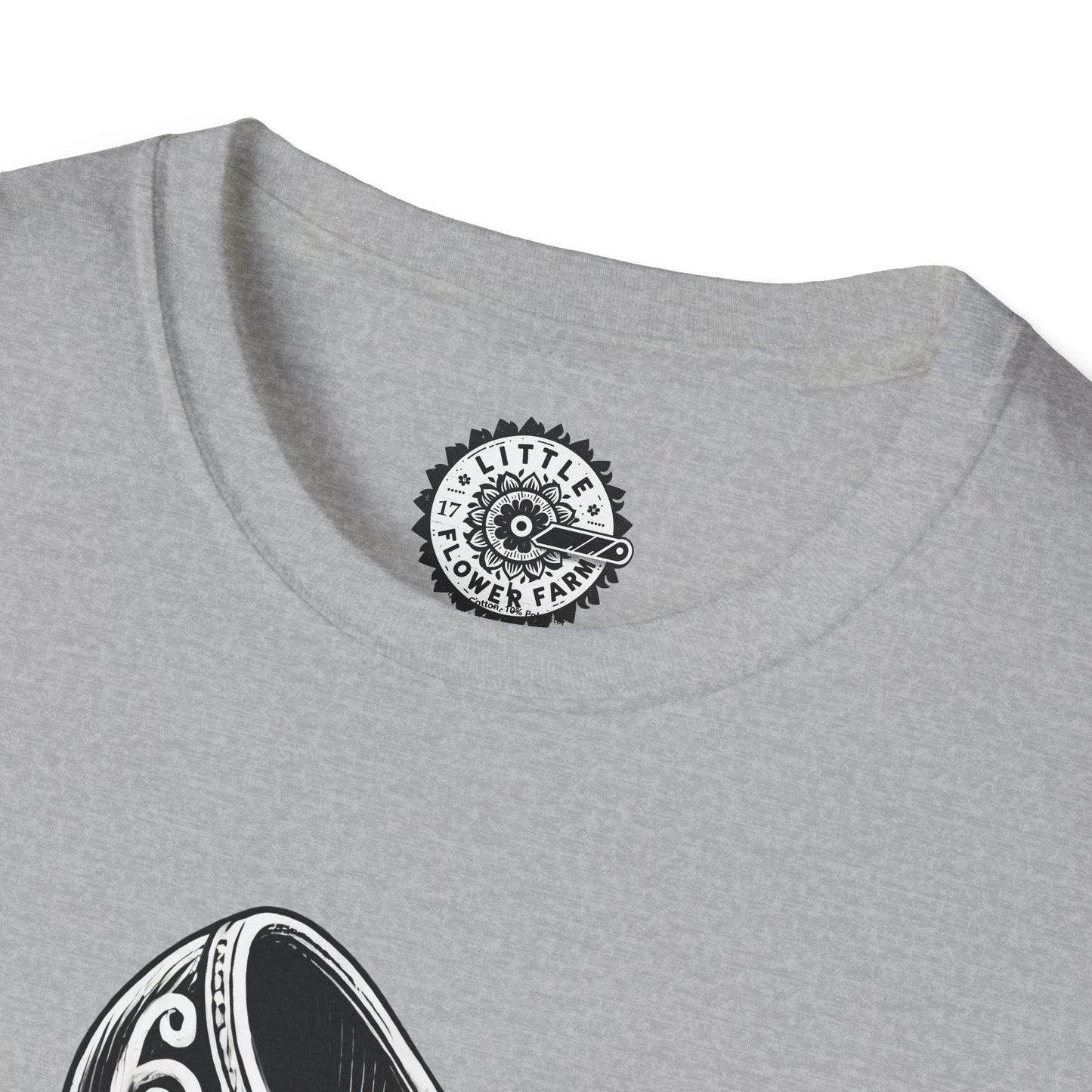 Irish Dance Shoes Themed Unisex Softstyle T-Shirt - Little Flower Farm