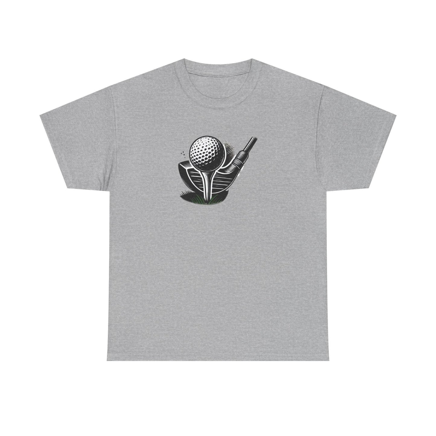 Golf Club Head Tee Shirt, Golf Lover Gift, Golfing Shirt, Unisex Tee, Golf Player FAV - Little Flower Farm