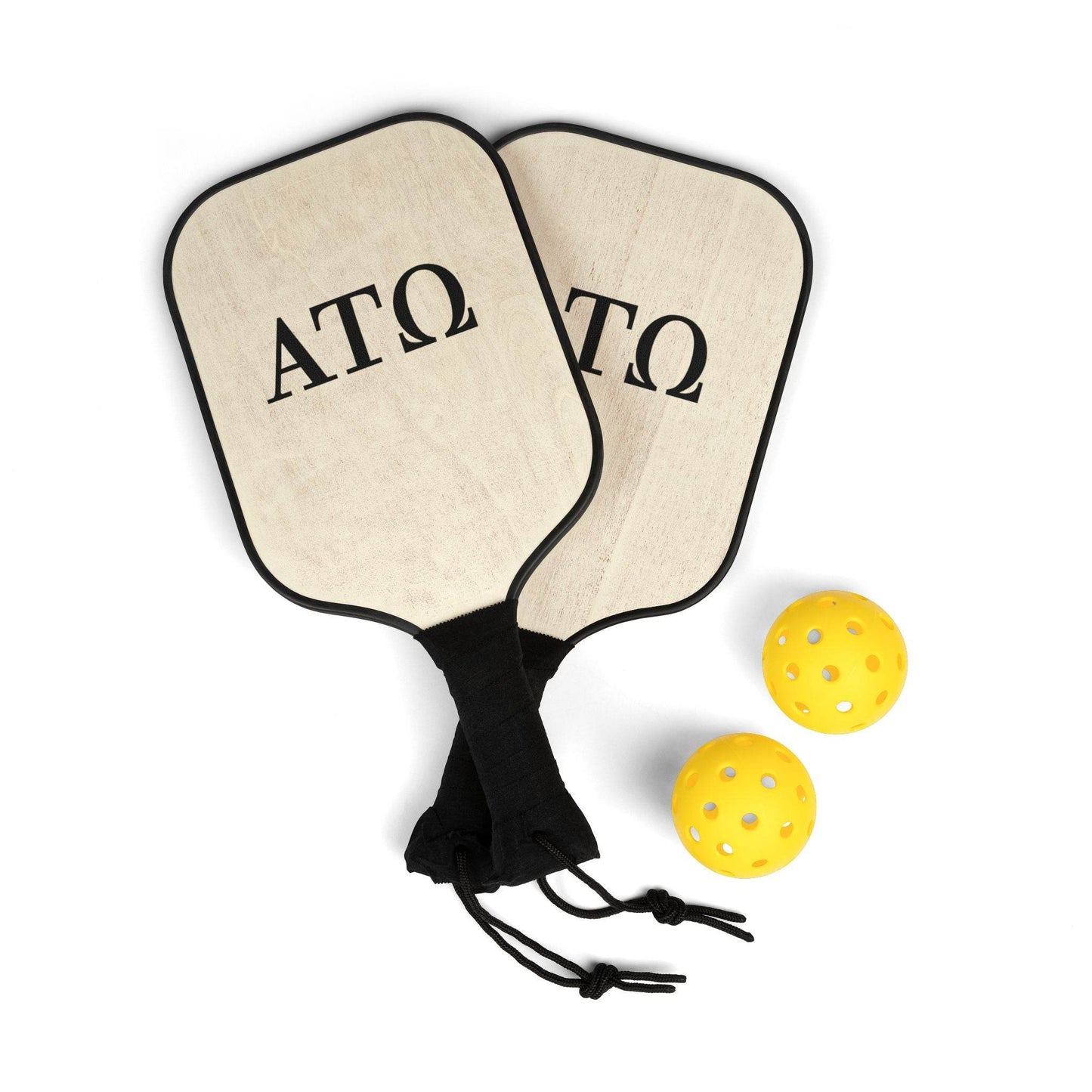 Pickleball Set, Officially Licensed ATO Pickleball Kit, Pickleball Gear, Sports Equipment, Pickleball Accessories, Alpha Tau Omega Gift - Little Flower Farm