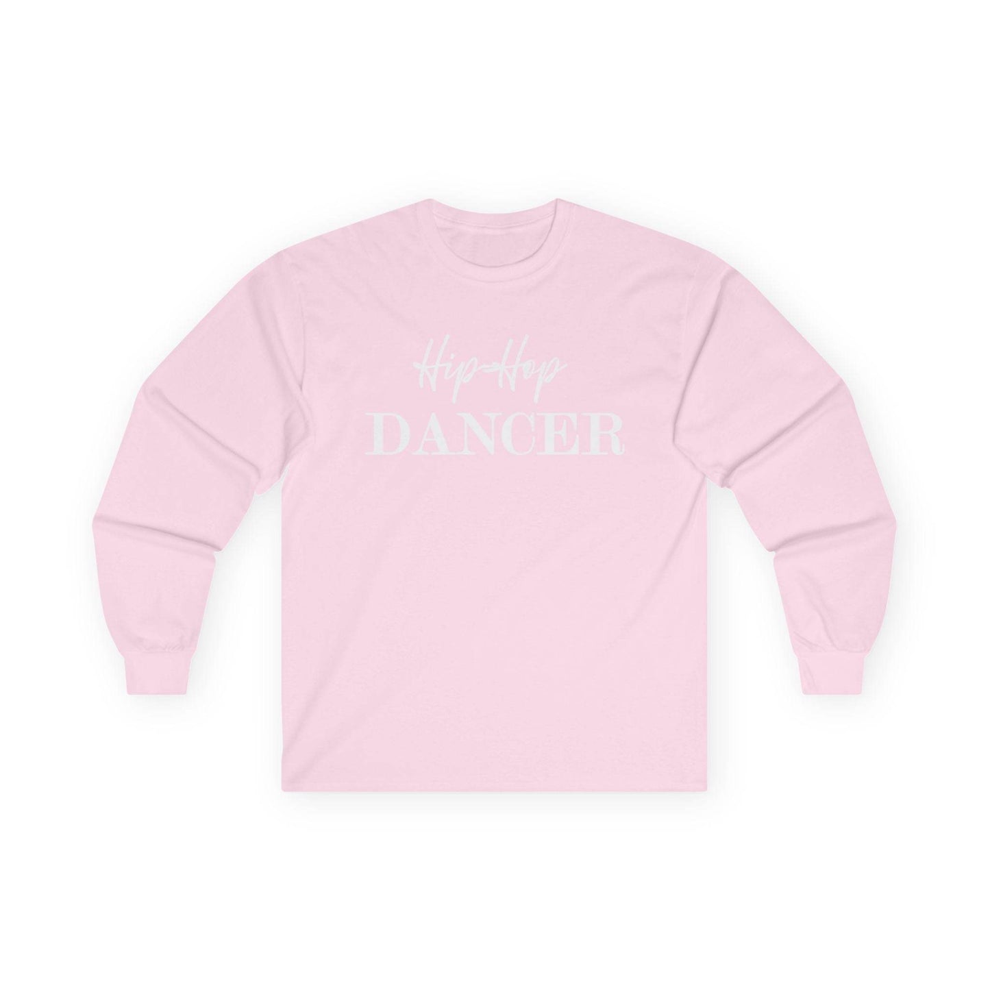Hip Hop Dancer Long Sleeve Tee, Dance Practice Unisex Cotton Shirt, Urban Streetwear Top, Hip Hop Clothing Gift, Dance Class Apparel - Little Flower Farm