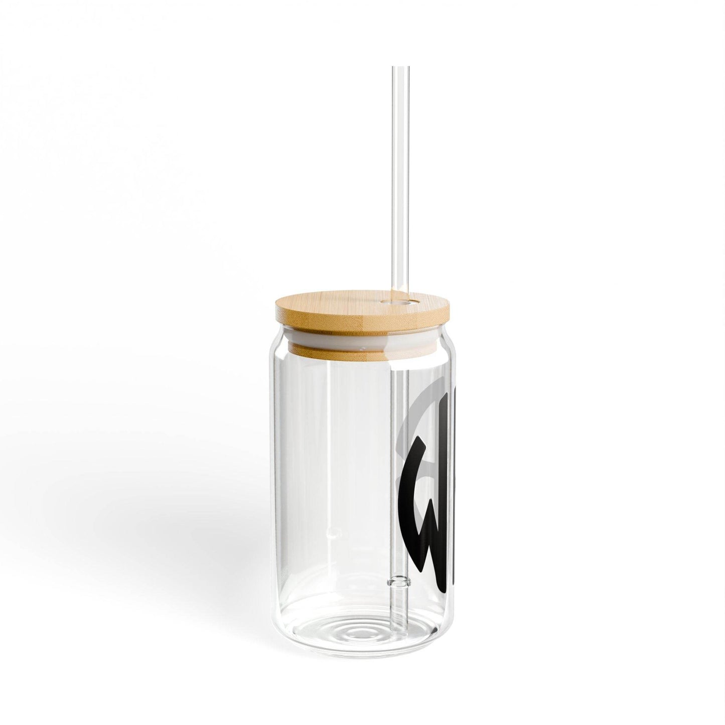 Monogram Sipper Glass, Personalized Drinkware, Custom Initials Tumbler, Engraved Wine Cup, Gift for Wine Lover, 16oz Glassware - Little Flower Farm
