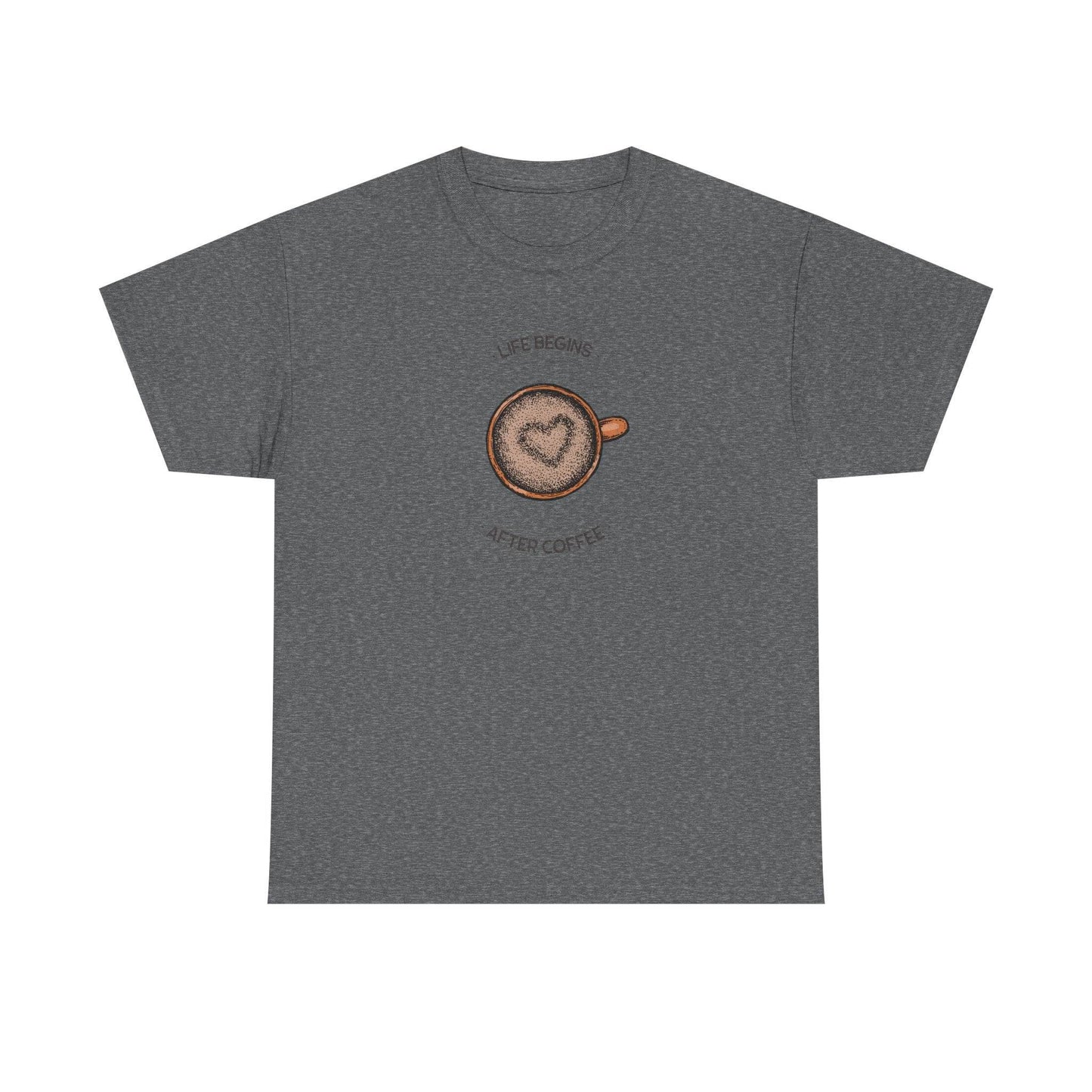 Coffee Lover Unisex Tee, Coffee Tee, Caffeine Addict Shirt, Funny Coffee Shirt, Coffee Gift, Coffee T-Shirt - Little Flower Farm
