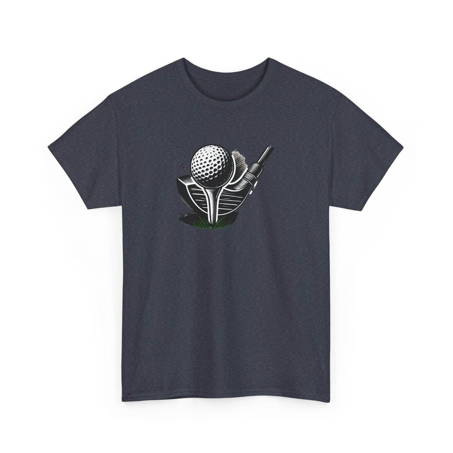 Golf Club Head Tee Shirt, Golf Lover Gift, Golfing Shirt, Unisex Tee, Golf Player FAV - Little Flower Farm