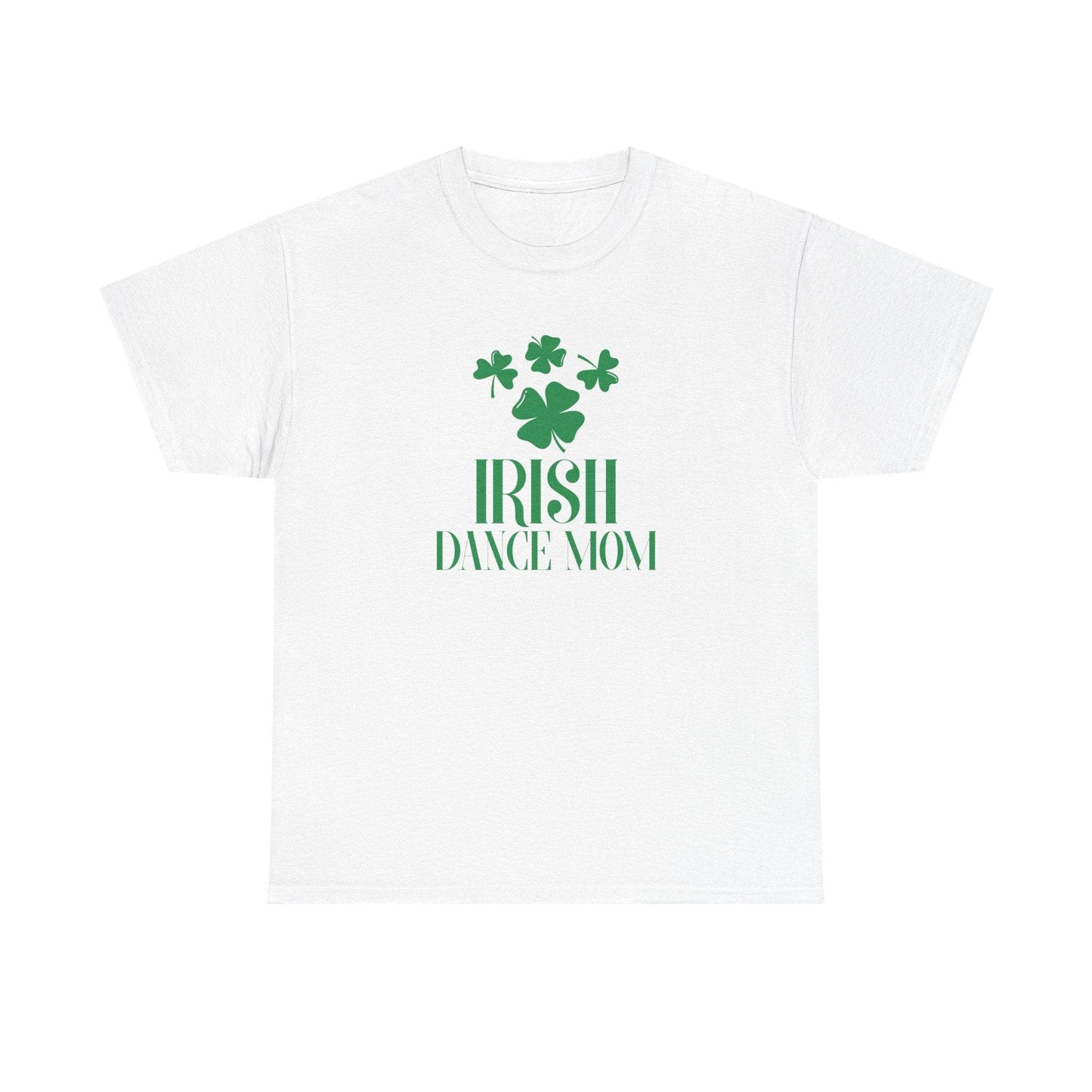 Irish Dance Mom Tee, St. Patrick's Day Shirt, Celtic Dance T-Shirt, Irish Pride Top, Shamrock Apparel - Little Flower Farm