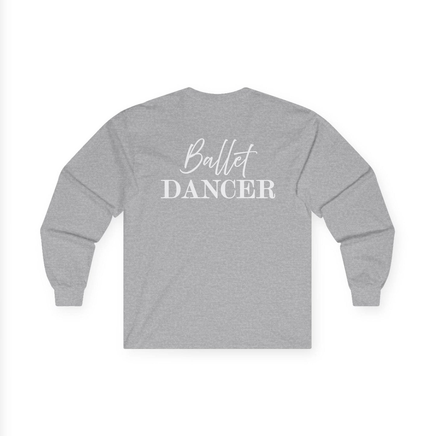 Hip Hop Dancer Long Sleeve Tee, Dance Practice Unisex Cotton Shirt, Urban Streetwear Top, Hip Hop Clothing Gift, Dance Class Apparel - Little Flower Farm