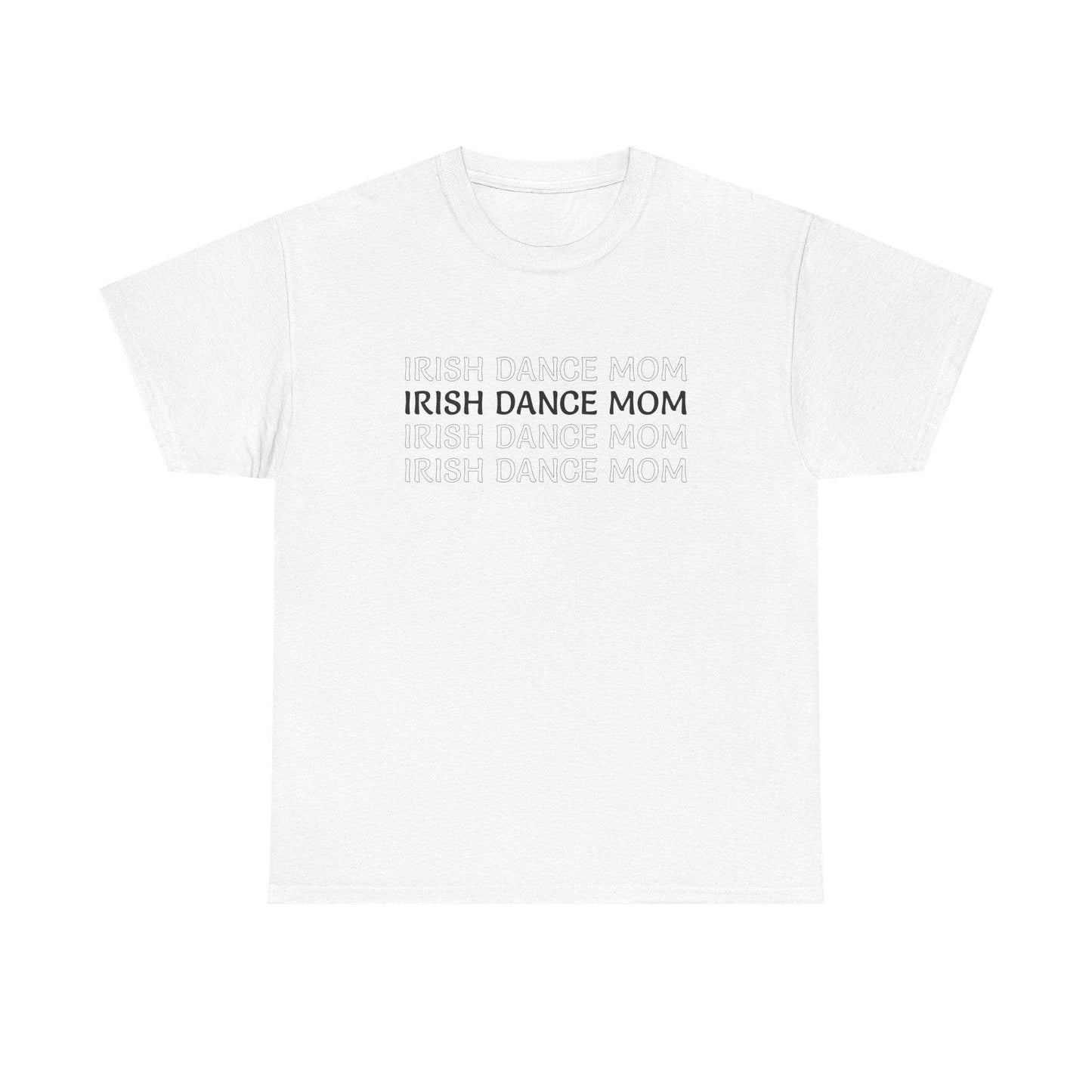 Irish Dance Mom Tee, St. Patrick's Day Shirt, Celtic Dance T-Shirt, Irish Pride Top, Shamrock Apparel - Little Flower Farm