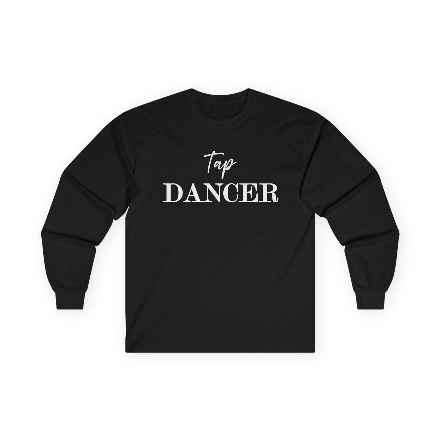 Tap Dancer Shirt, Dance Practice Tee, Dance Lover Gift, Long Sleeve T-Shirt, Unisex Cotton Top - Little Flower Farm