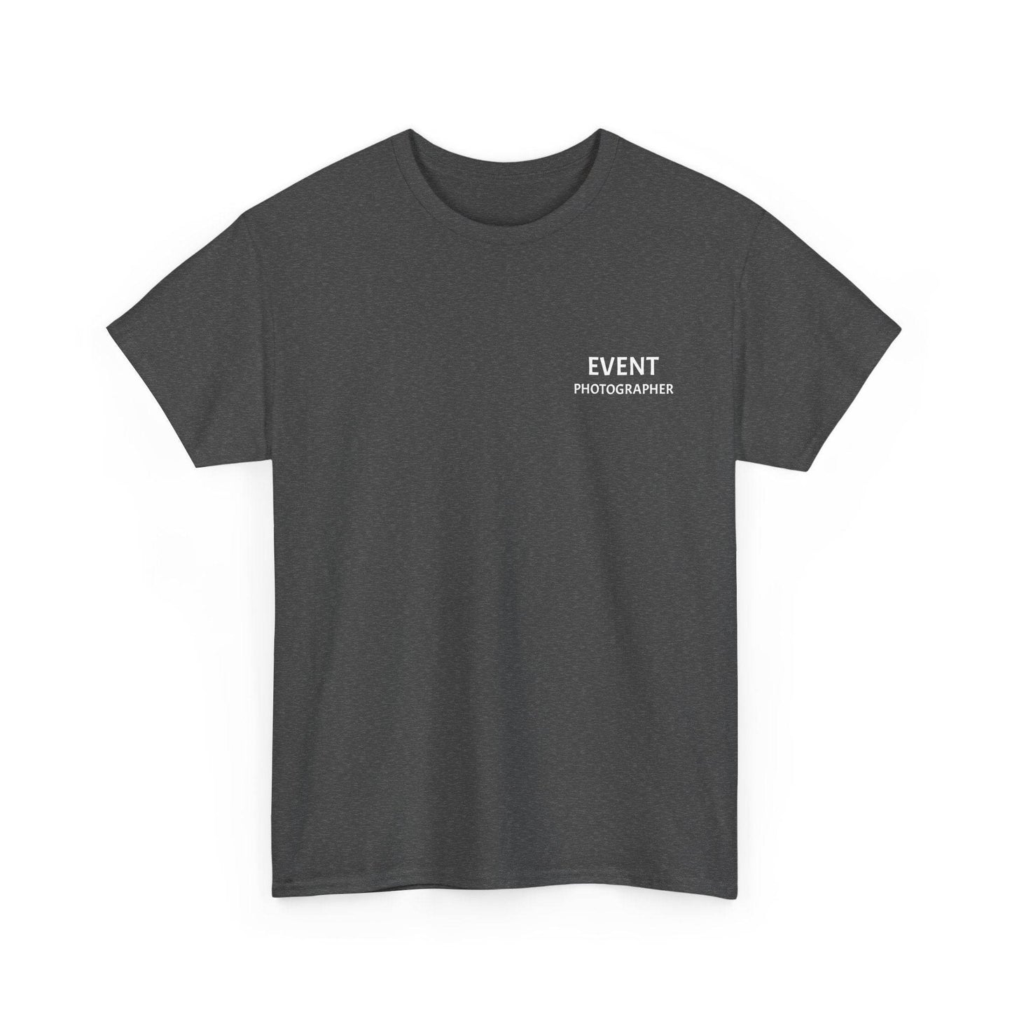 Unisex Heavy Cotton Tee - Event Photographer Graphic Shirt - Little Flower Farm