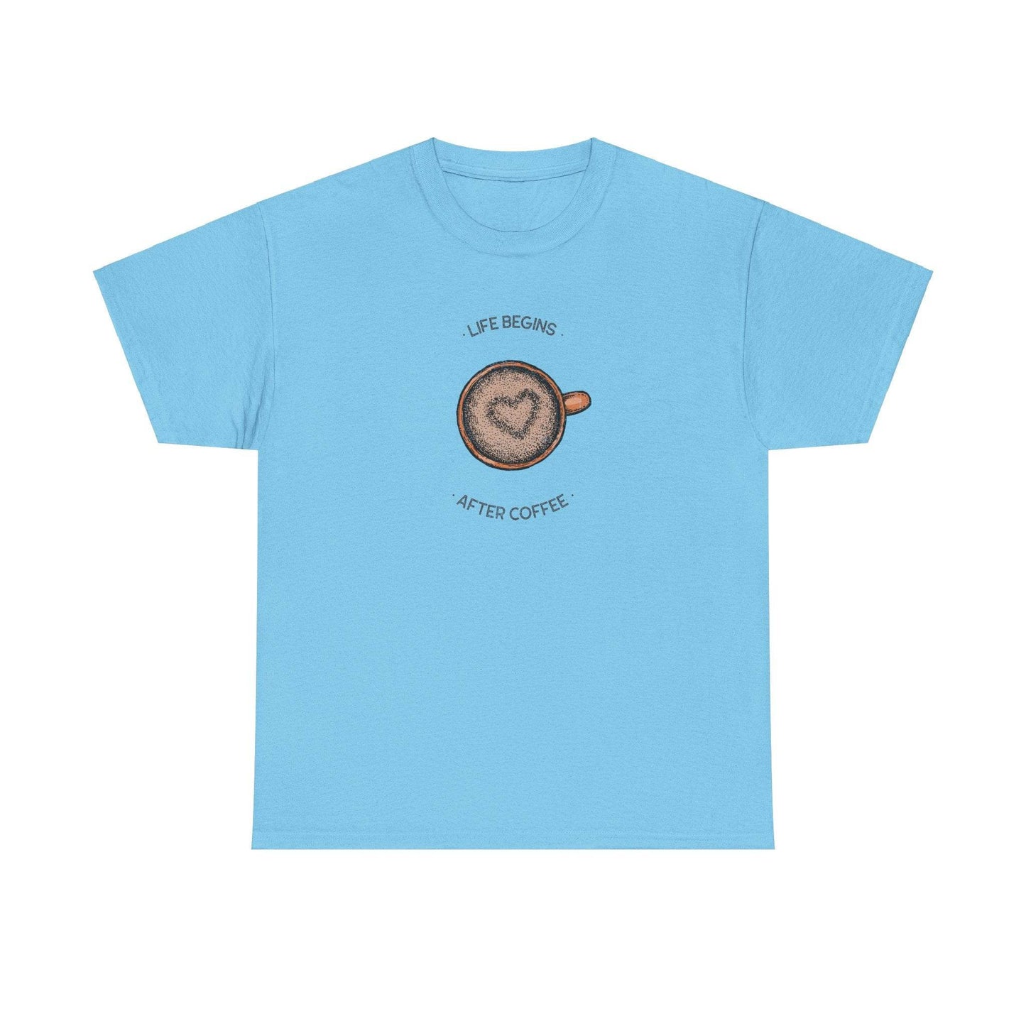 Coffee Lover Unisex Tee, Coffee Tee, Caffeine Addict Shirt, Funny Coffee Shirt, Coffee Gift, Coffee T-Shirt - Little Flower Farm