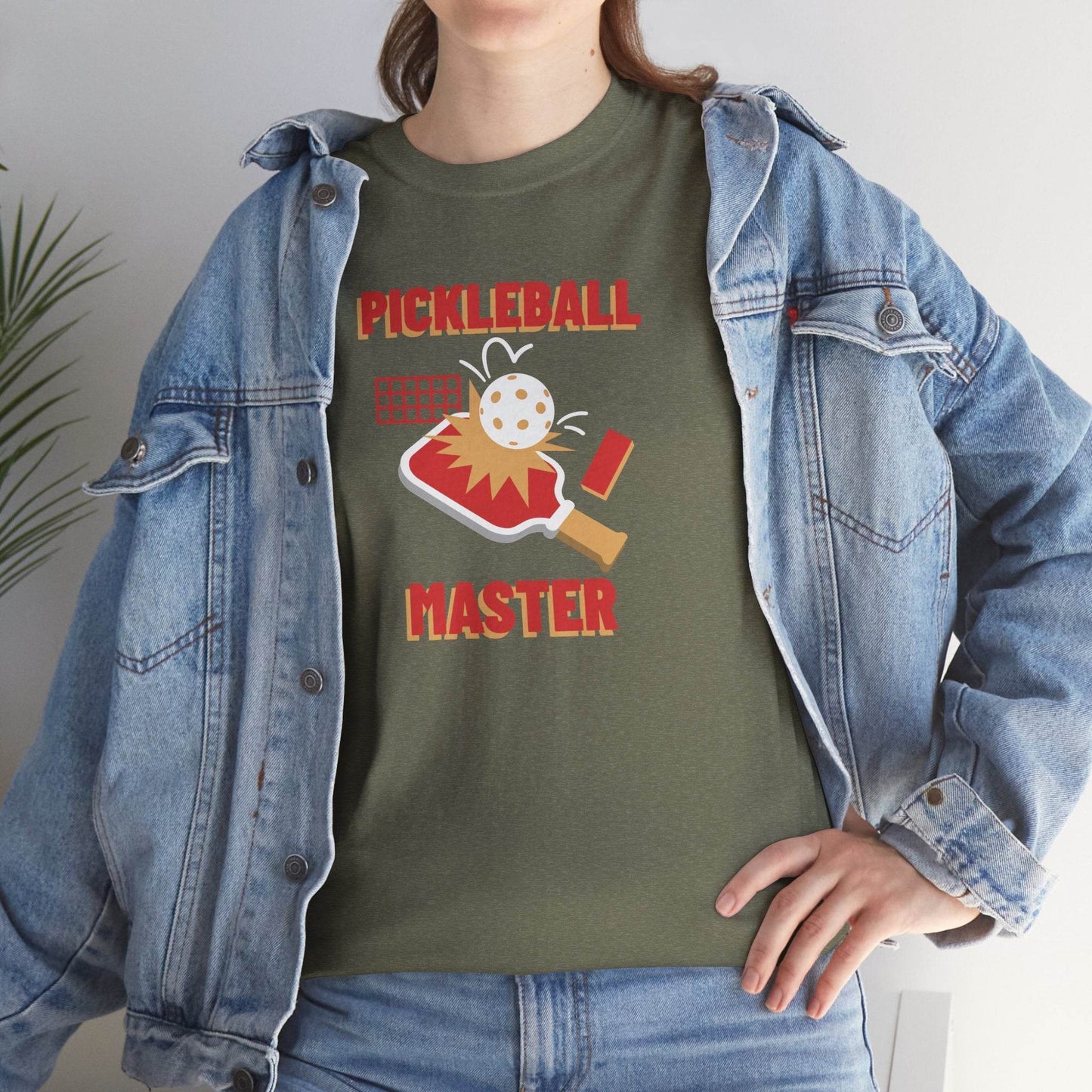 Pickleball Master Tee, Pickleball Player Gift, Unisex Tee, Sports Shirt, Pickleball Lover Shirt - Little Flower Farm