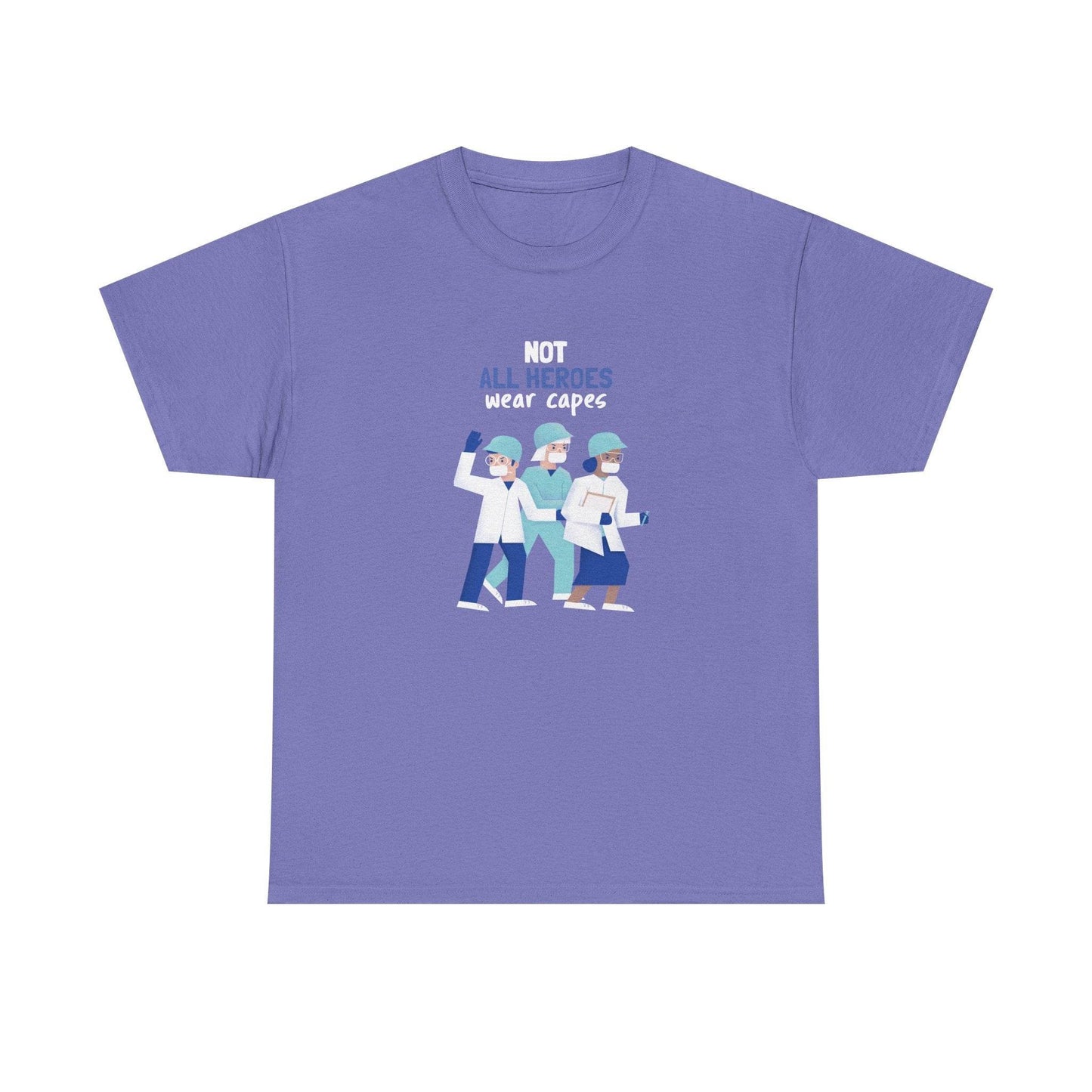 Healthcare Service Hero T-Shirt, Nurse Doctor Gift, Hospital Appreciation Shirt, Medical Worker Thank You Top - Little Flower Farm
