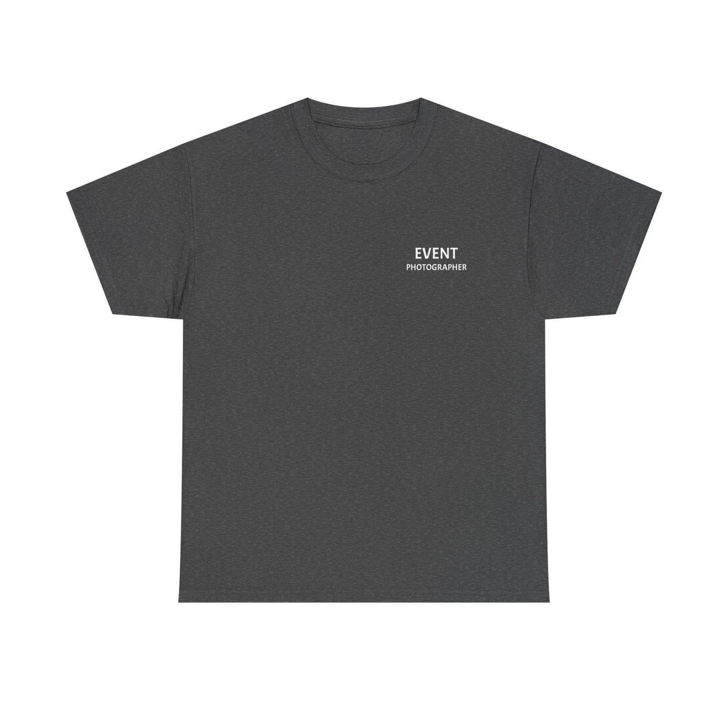 Unisex Heavy Cotton Tee - Event Photographer Graphic Shirt - Little Flower Farm
