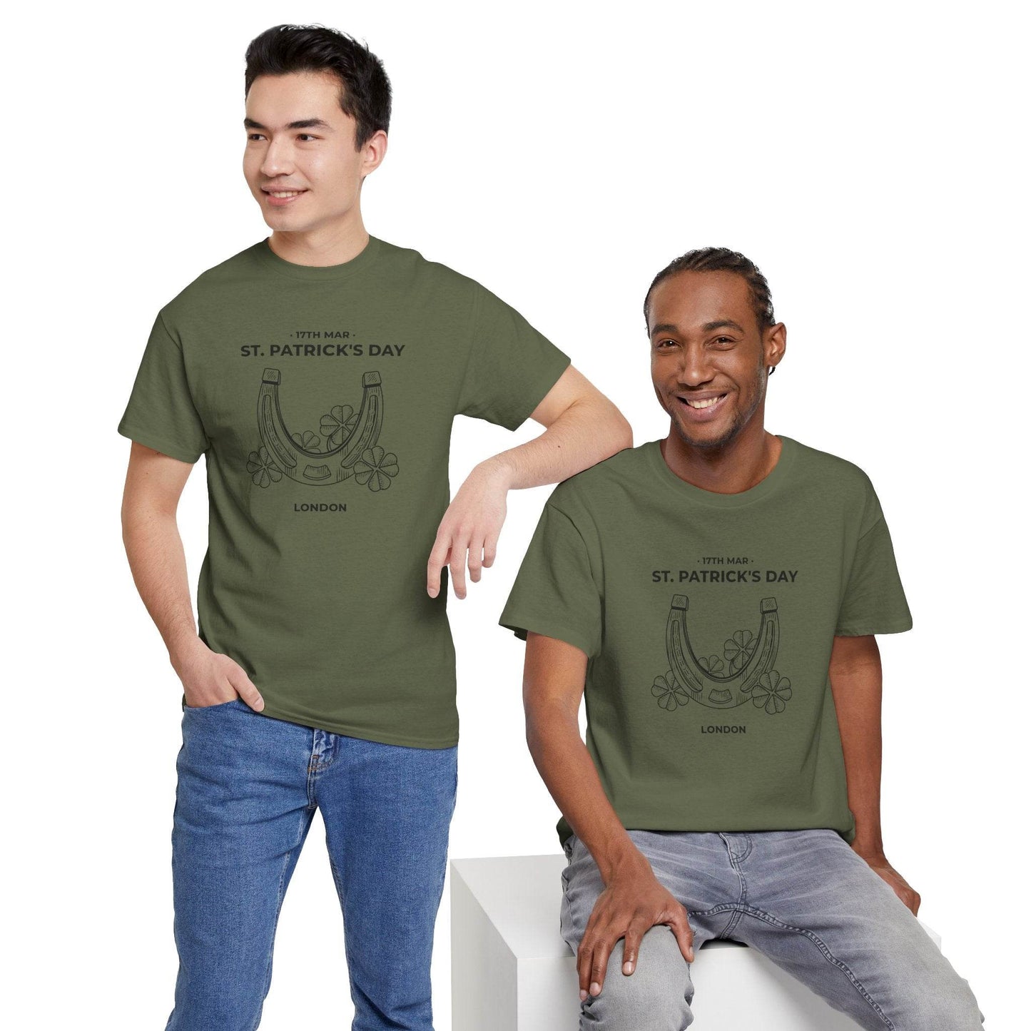 Irish Tee, St. Patrick's Day Shirt, Celtic T-Shirt, Irish Pride Top, Shamrock Apparel, Holiday Gear, Fest - Little Flower Farm