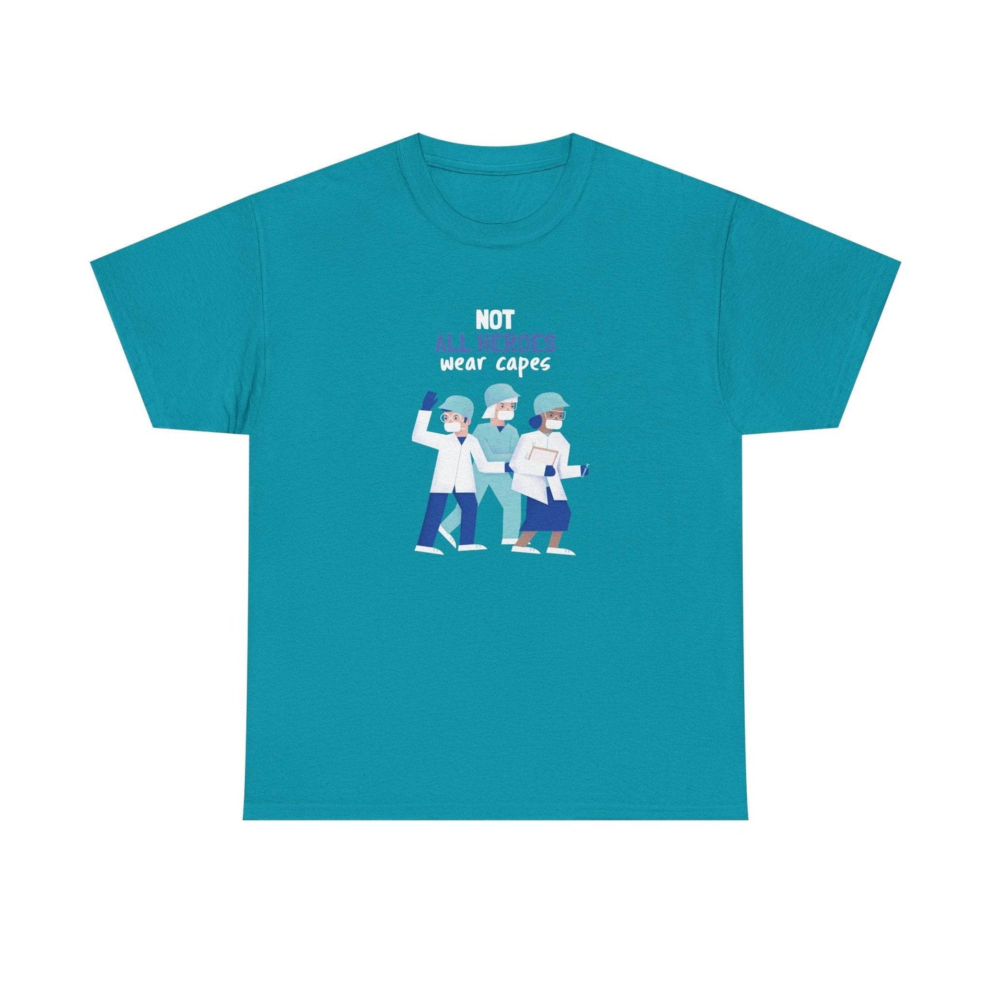Healthcare Service Hero T-Shirt, Nurse Doctor Gift, Hospital Appreciation Shirt, Medical Worker Thank You Top - Little Flower Farm