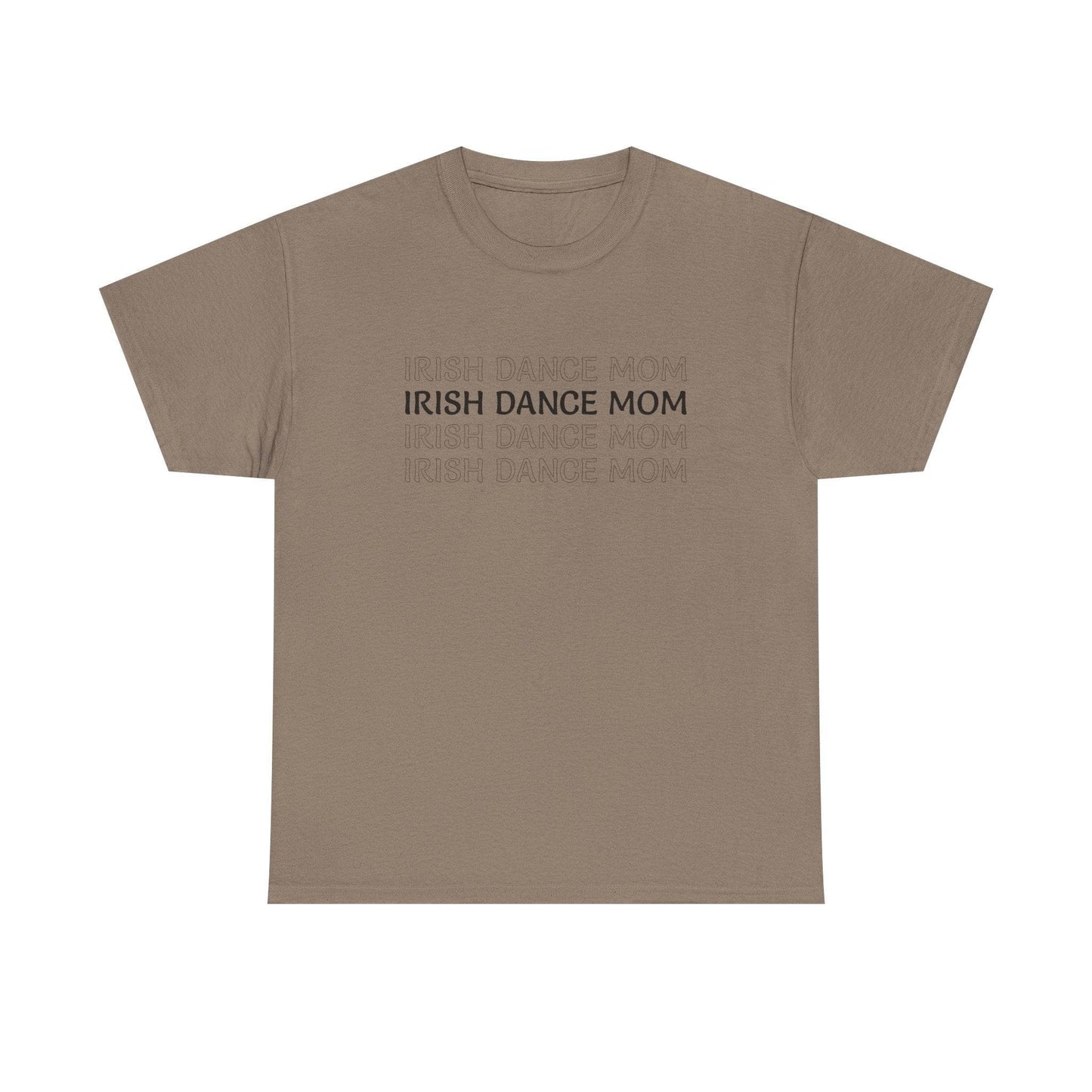 Irish Dance Mom Tee, St. Patrick's Day Shirt, Celtic Dance T-Shirt, Irish Pride Top, Shamrock Apparel - Little Flower Farm