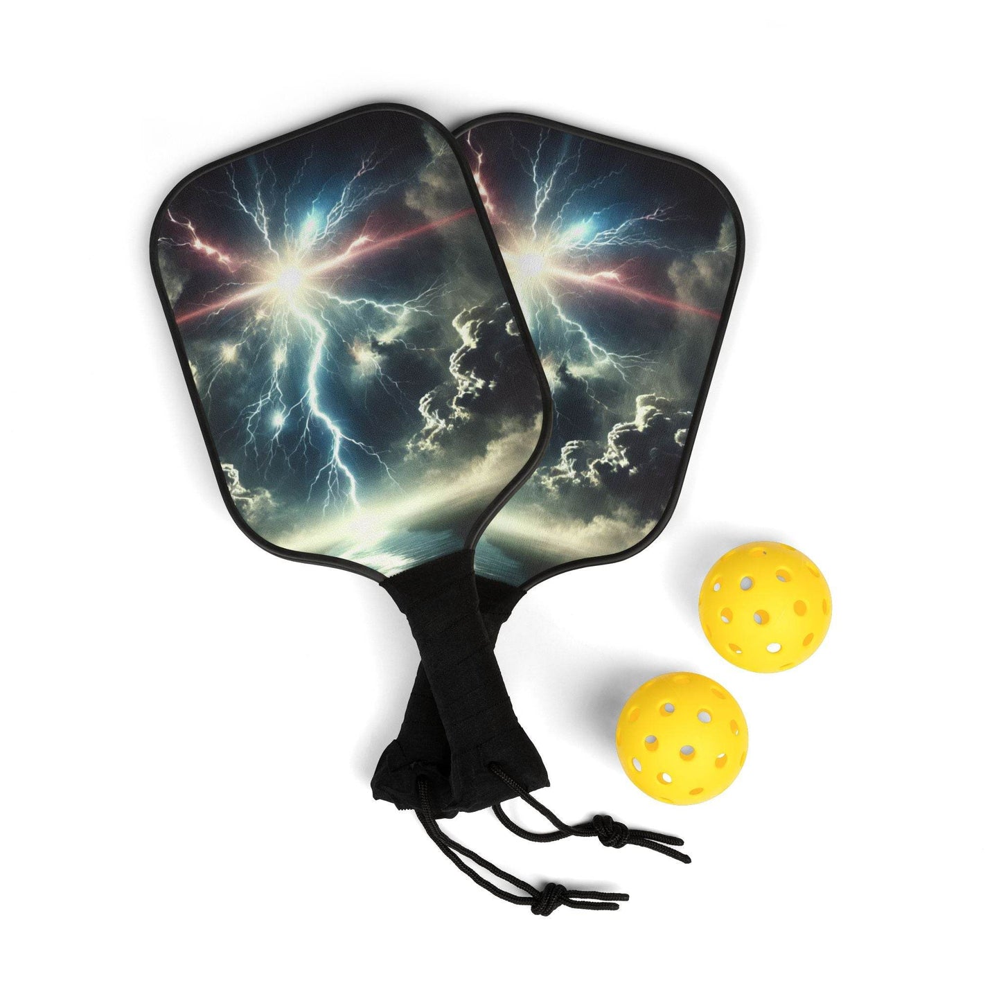 Lightning and Thunder Pickleball Kit, Pickleball Set, Pickleball Gear, Pickleball Equipment, Pickleball Accessories, Pickleball Gift, Sports - Little Flower Farm