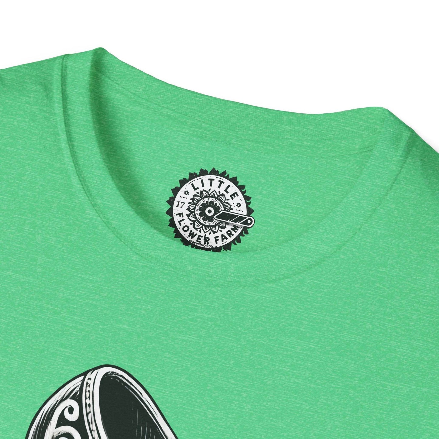 Irish Dance Shoes Themed Unisex Softstyle T-Shirt - Little Flower Farm