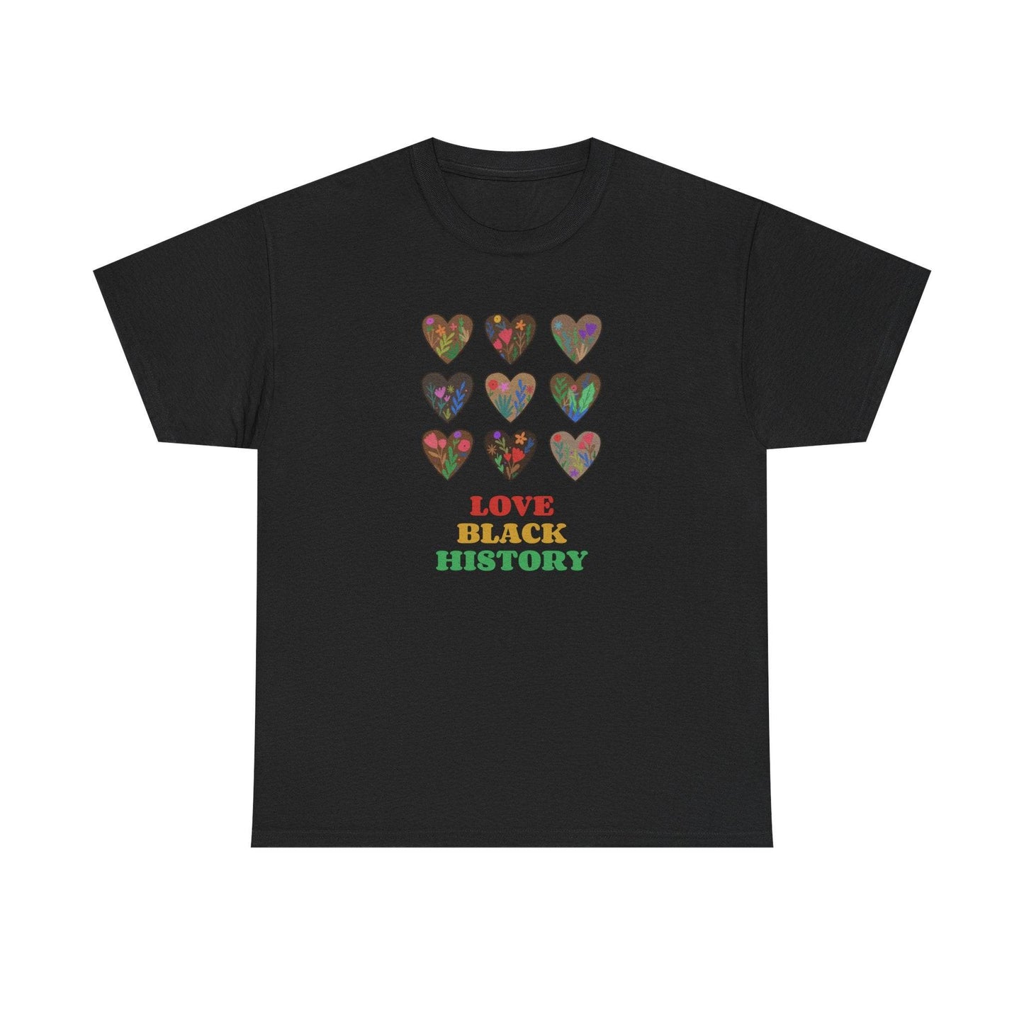 Love Black History Tee, Martin Luther King Graphic Shirt, Civil Rights Activist, American History, Pride - Little Flower Farm