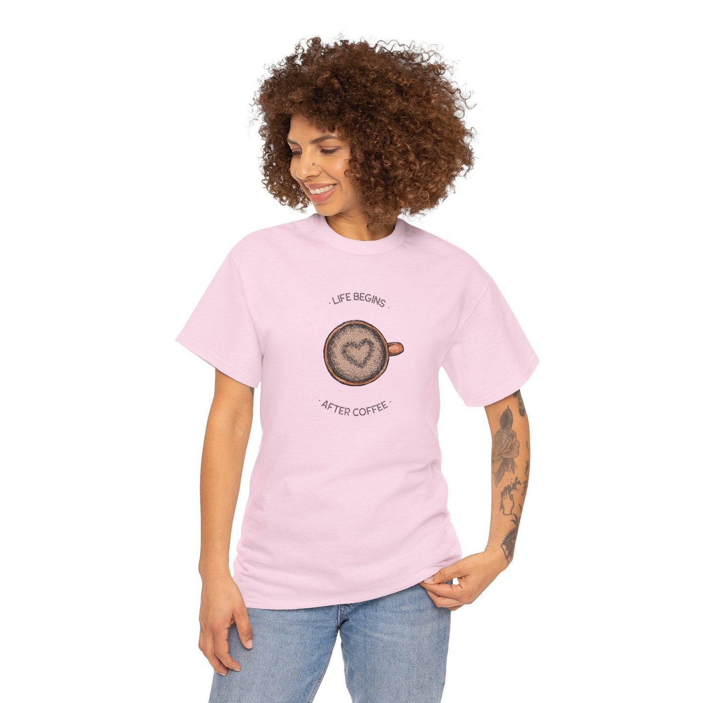 Coffee Lover Unisex Tee, Coffee Tee, Caffeine Addict Shirt, Funny Coffee Shirt, Coffee Gift, Coffee T-Shirt - Little Flower Farm