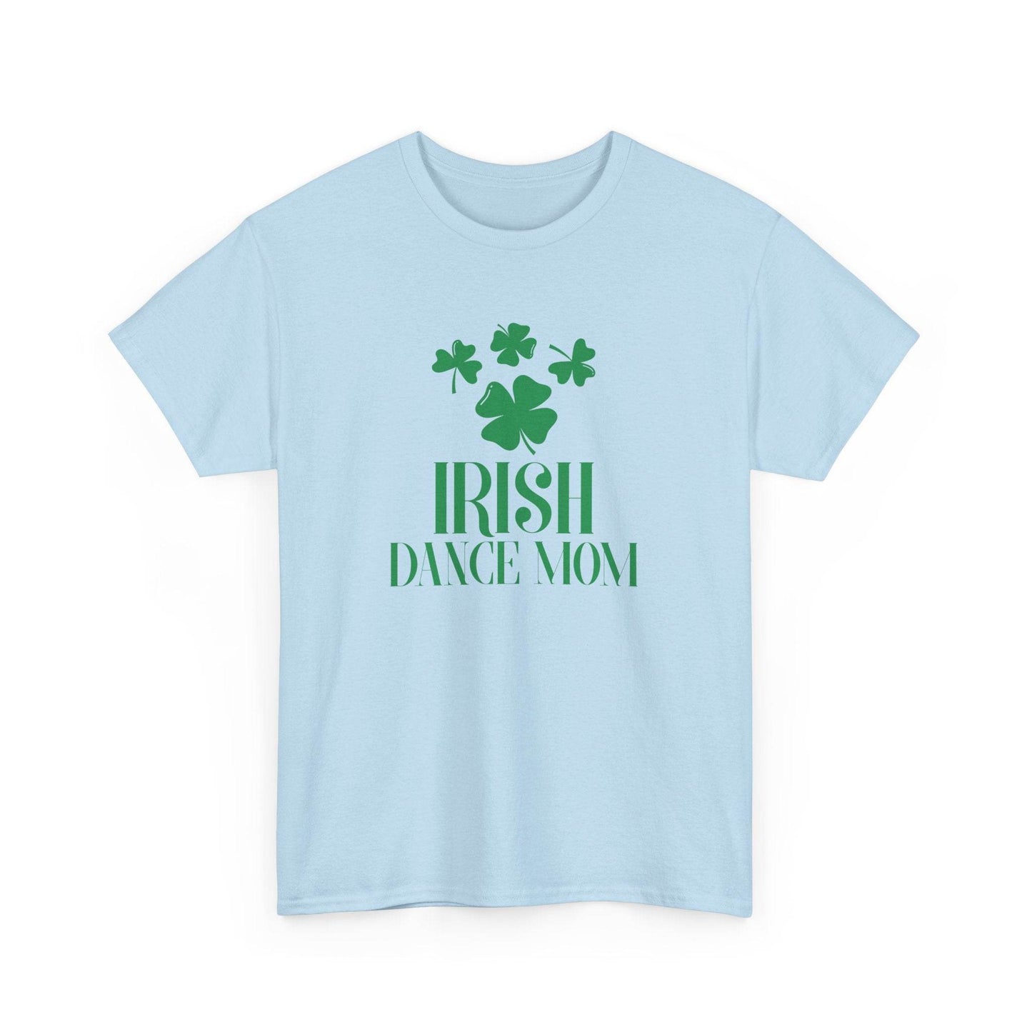 Irish Dance Mom Tee, St. Patrick's Day Shirt, Celtic Dance T-Shirt, Irish Pride Top, Shamrock Apparel - Little Flower Farm
