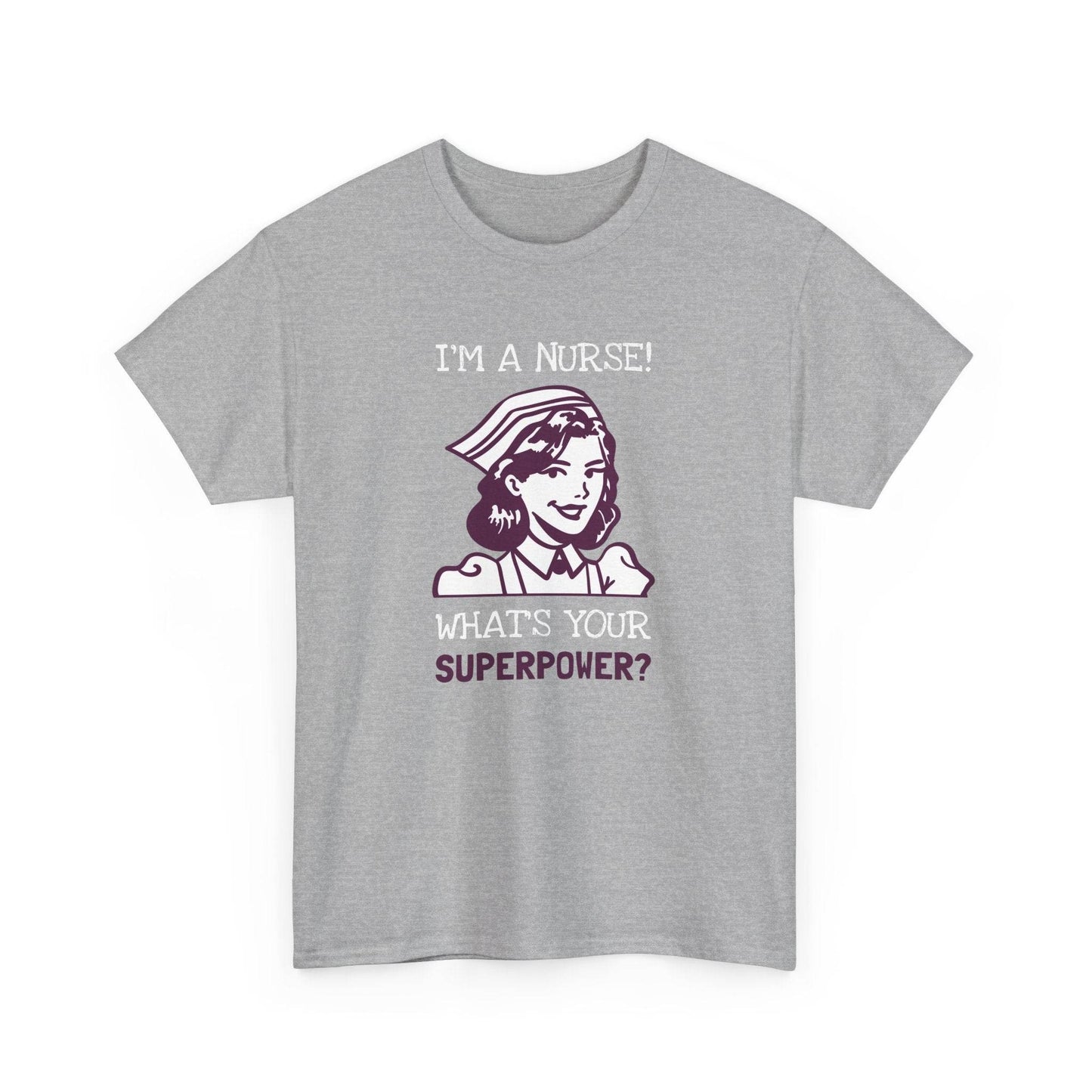 Nurse Superpower T-Shirt, Nurse Gift, RN Appreciation Shirt, ARNP Thank You Top - Little Flower Farm