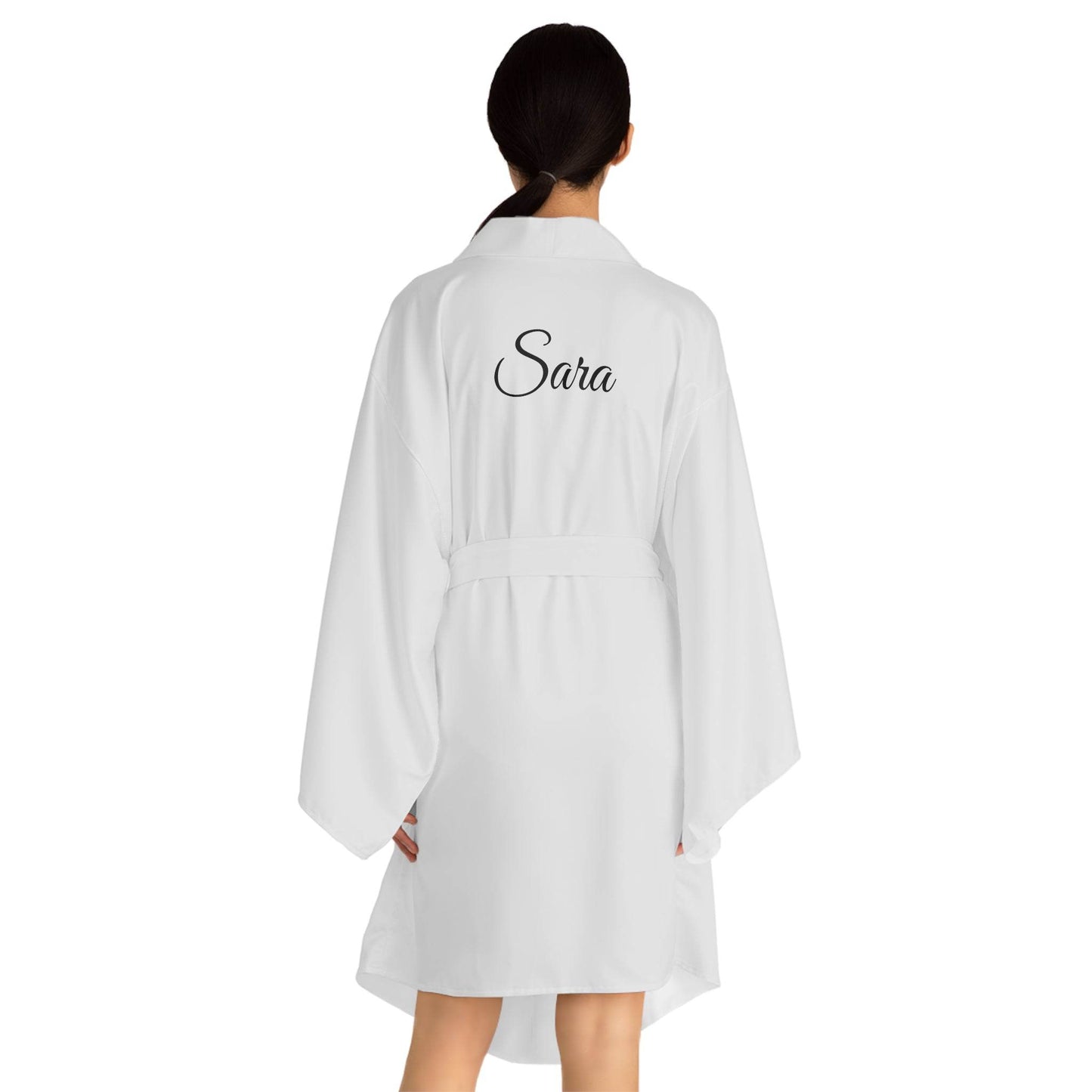 Kimono Robe, Bridesmaid Wedding Robes - Matching Bridal Party - Bridesmaid Proposal Gift - Little Flower Farm